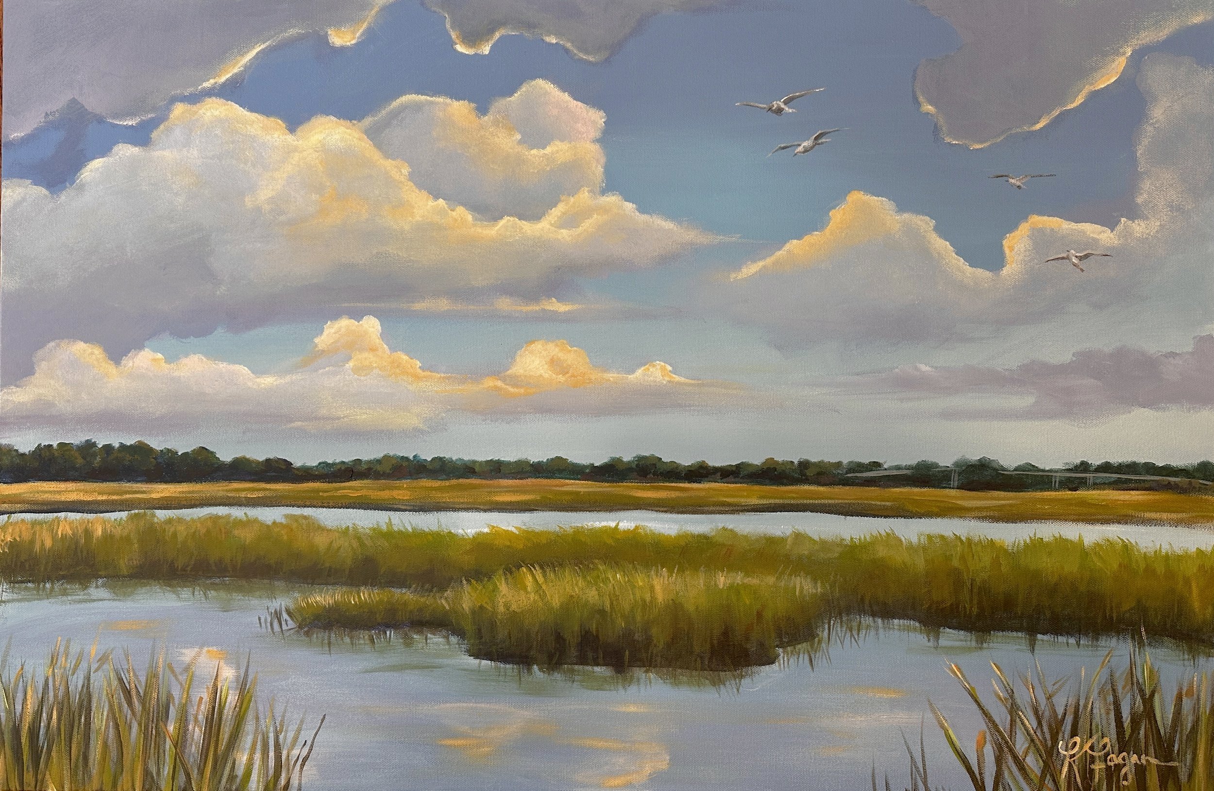 Skidaway Island
Acrylic on Canvas
24x48