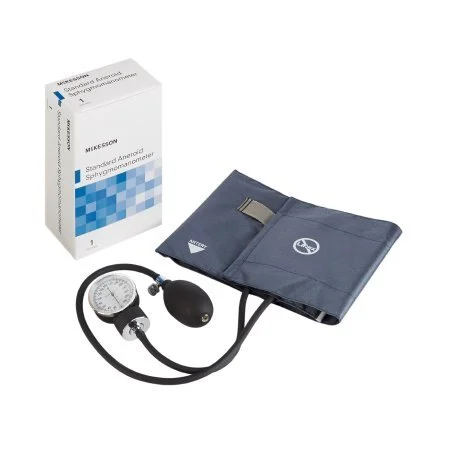 Aneroid Sphygmomanometer Unit McKesson Brand Large Adult Cuff Nylon Cuff 34 - 50 cm Pocket Aneroid