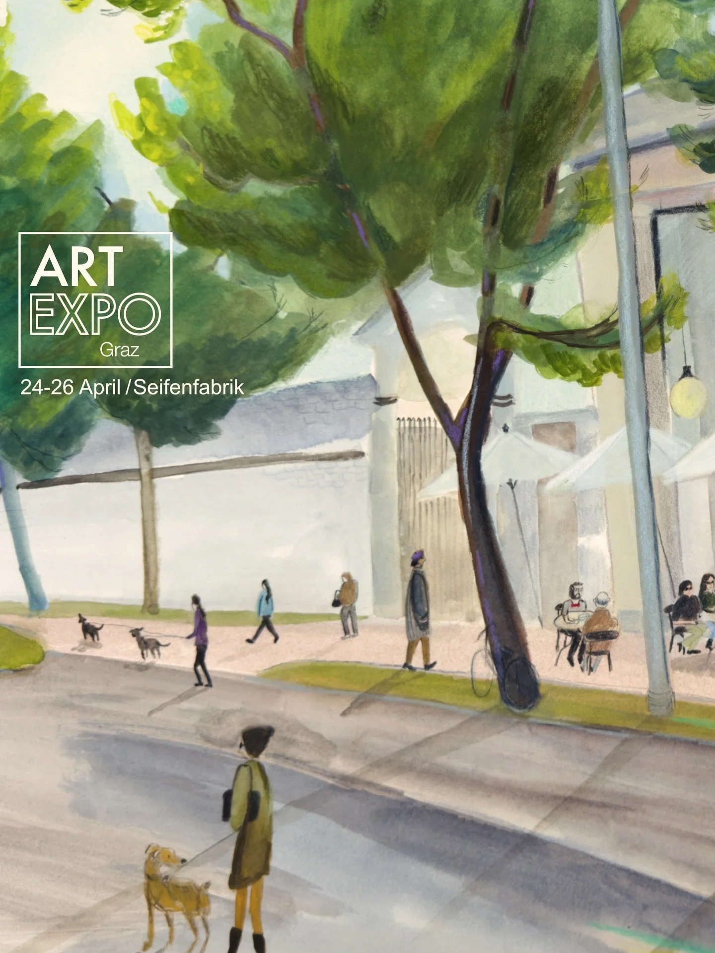 From 24&ndash;26 April 2026, I&rsquo;ll be exhibiting at ART EXPO GRAZ at the Seifenfabrik, showing two works alongside 200+ artists from around the world. 

Step away from your screen for the weekend. Come stand in front of the works in person. Look