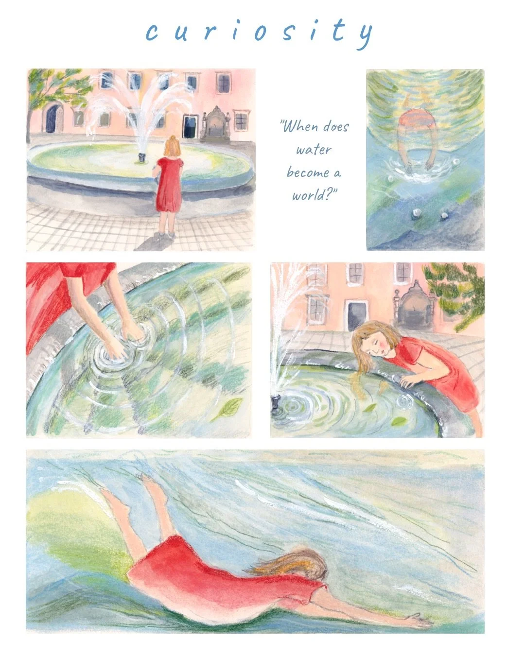 Maybe I&rsquo;m the last one to join, but here I am with my little story for the #venstervisualstorychallenge2026 
First week promp: "Curiosity" 

Many thanks to the lovely hosts: @majken_enequist_art @ehud.neuhaus @niek_schuil_illustration