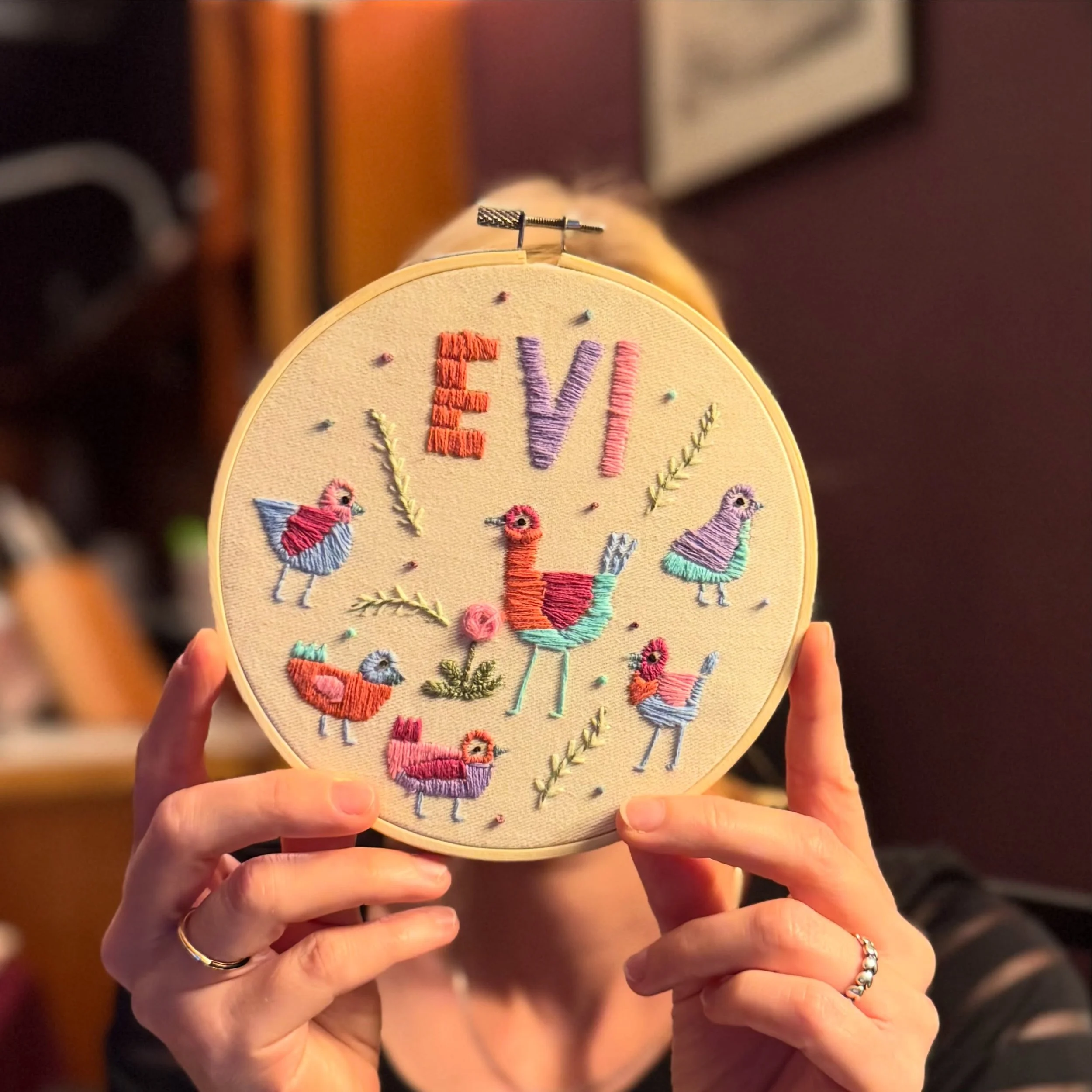 Our little summer project 🪡❤️
There&rsquo;s something so lovely about learning something new together &mdash; trying, making mistakes, laughing, and slowly getting better, stitch by stitch. I hope we&rsquo;ll always have little projects like this to