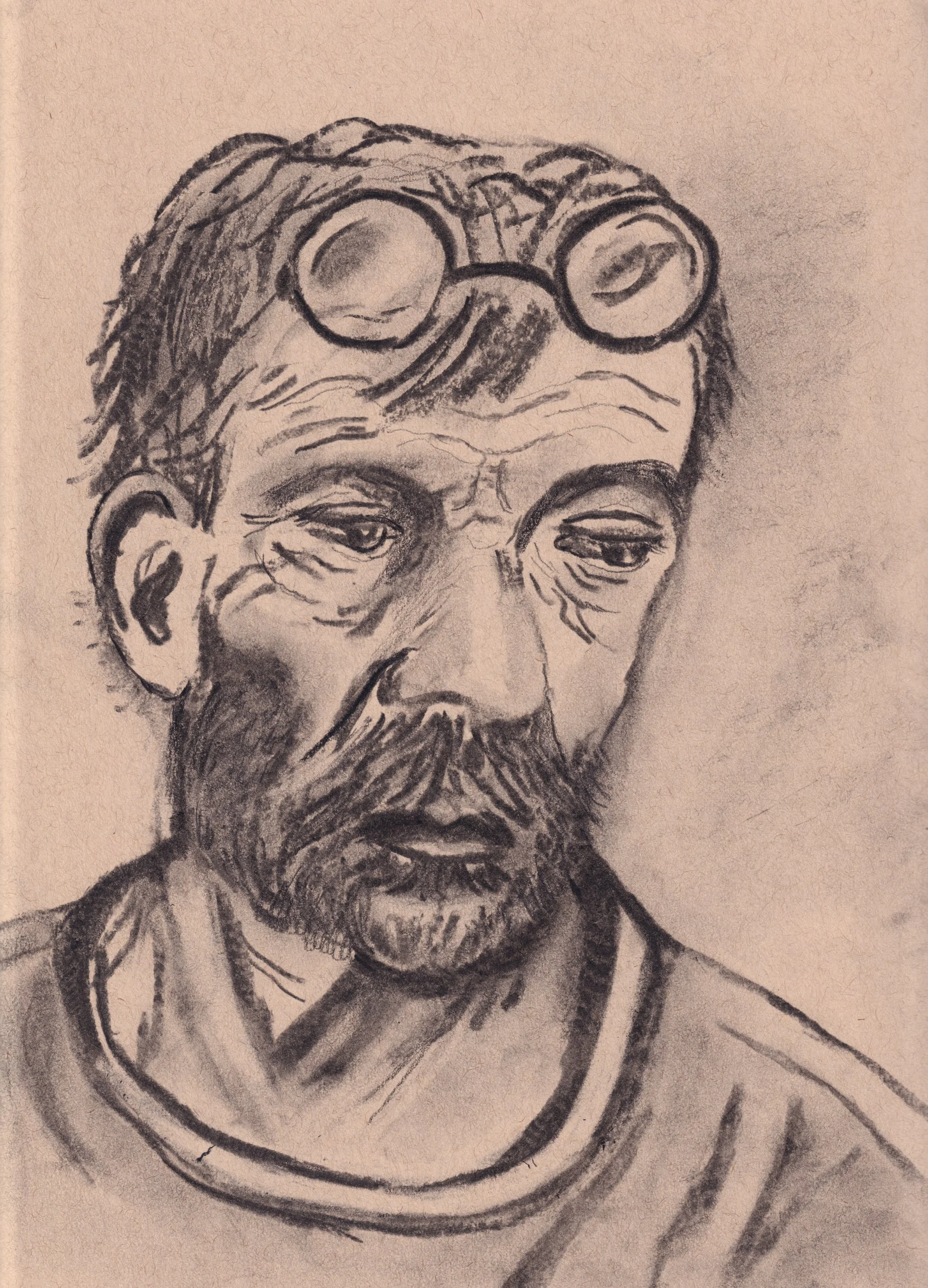 I am aware that these are not my most refined drawings, and that a portfolio should normally show work in which I feel fully confident. Even so, I have chosen to include them because, although they are early works, I remain very proud of having had t
