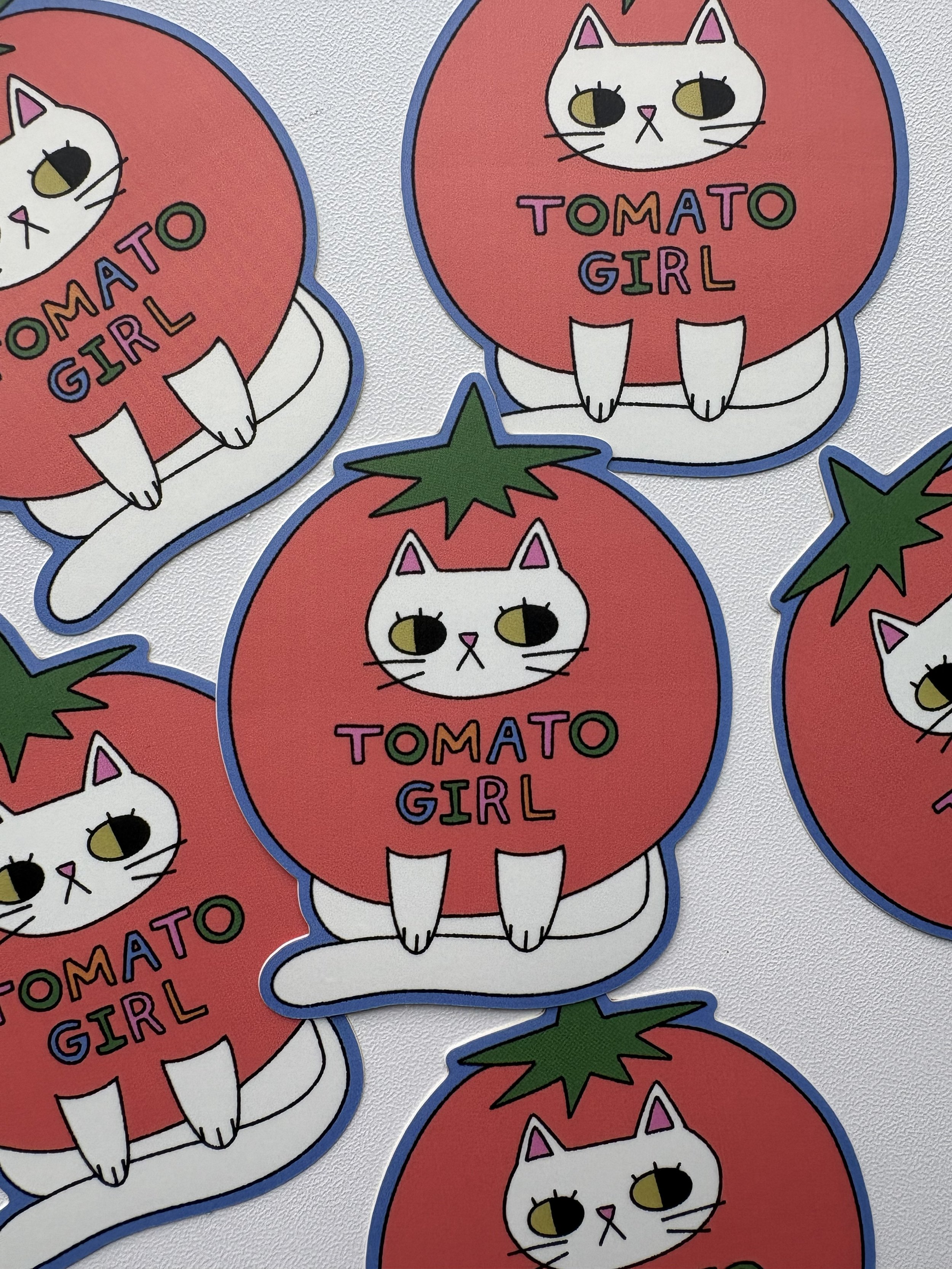 Tomato Girl Sticker - March '26 Mail