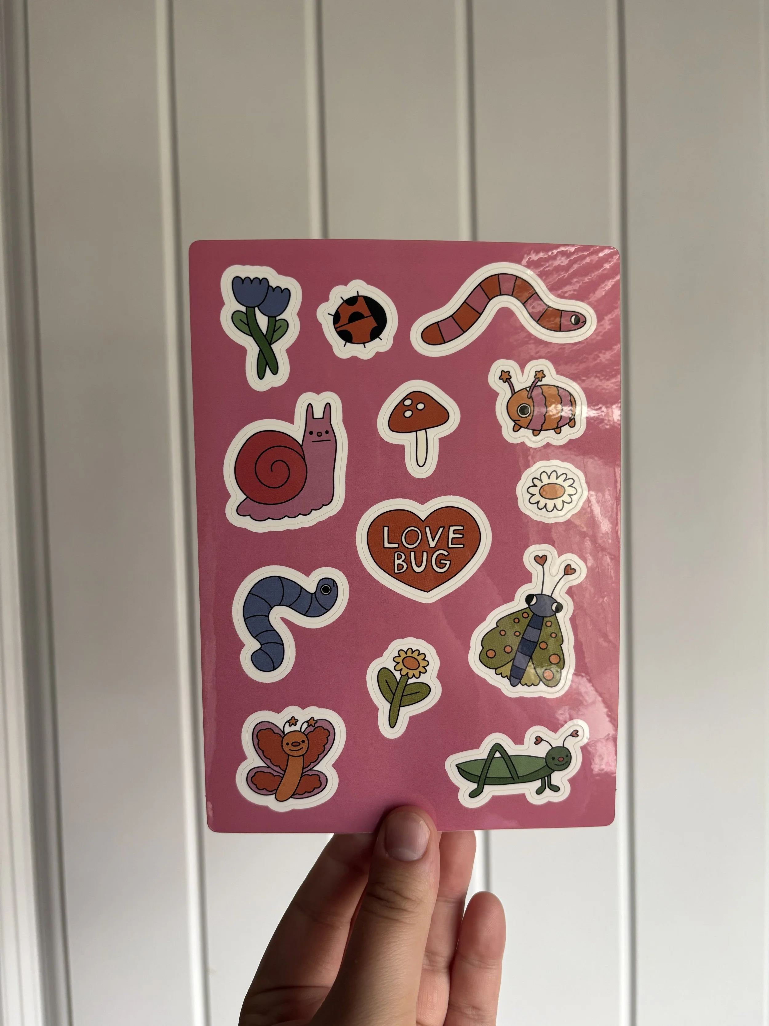 Love Bug Sticker Sheet - April '26 Mail