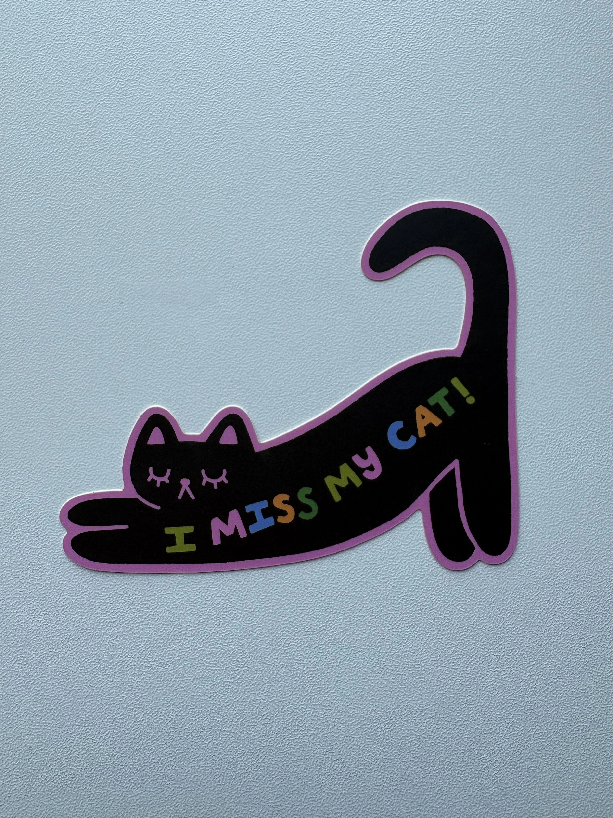 I Miss My Cat Sticker - July '26 Mail