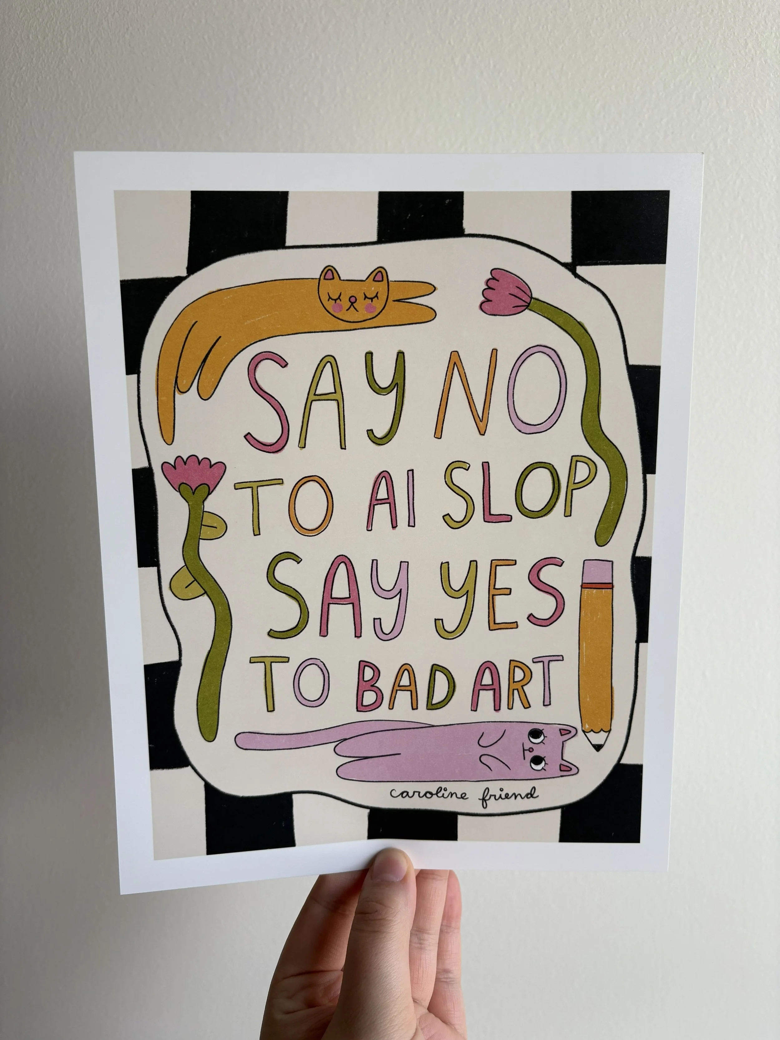 Bad Art Print