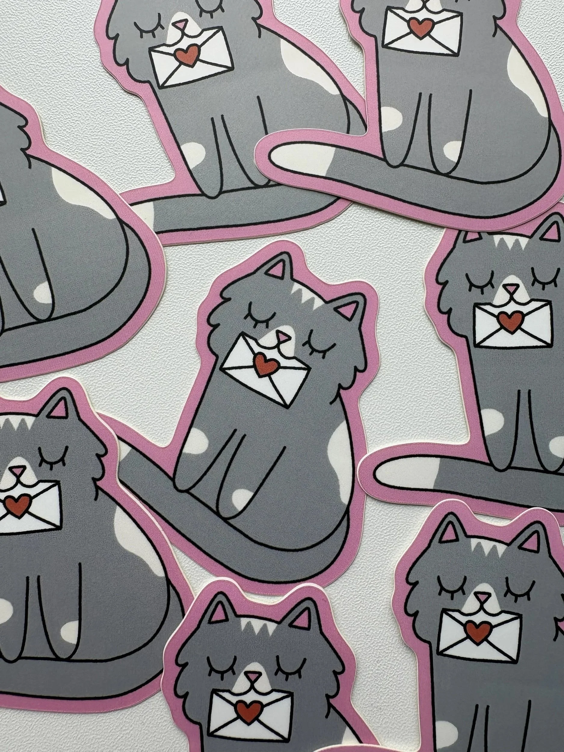 Mail Cat Sticker - May '26 Mail