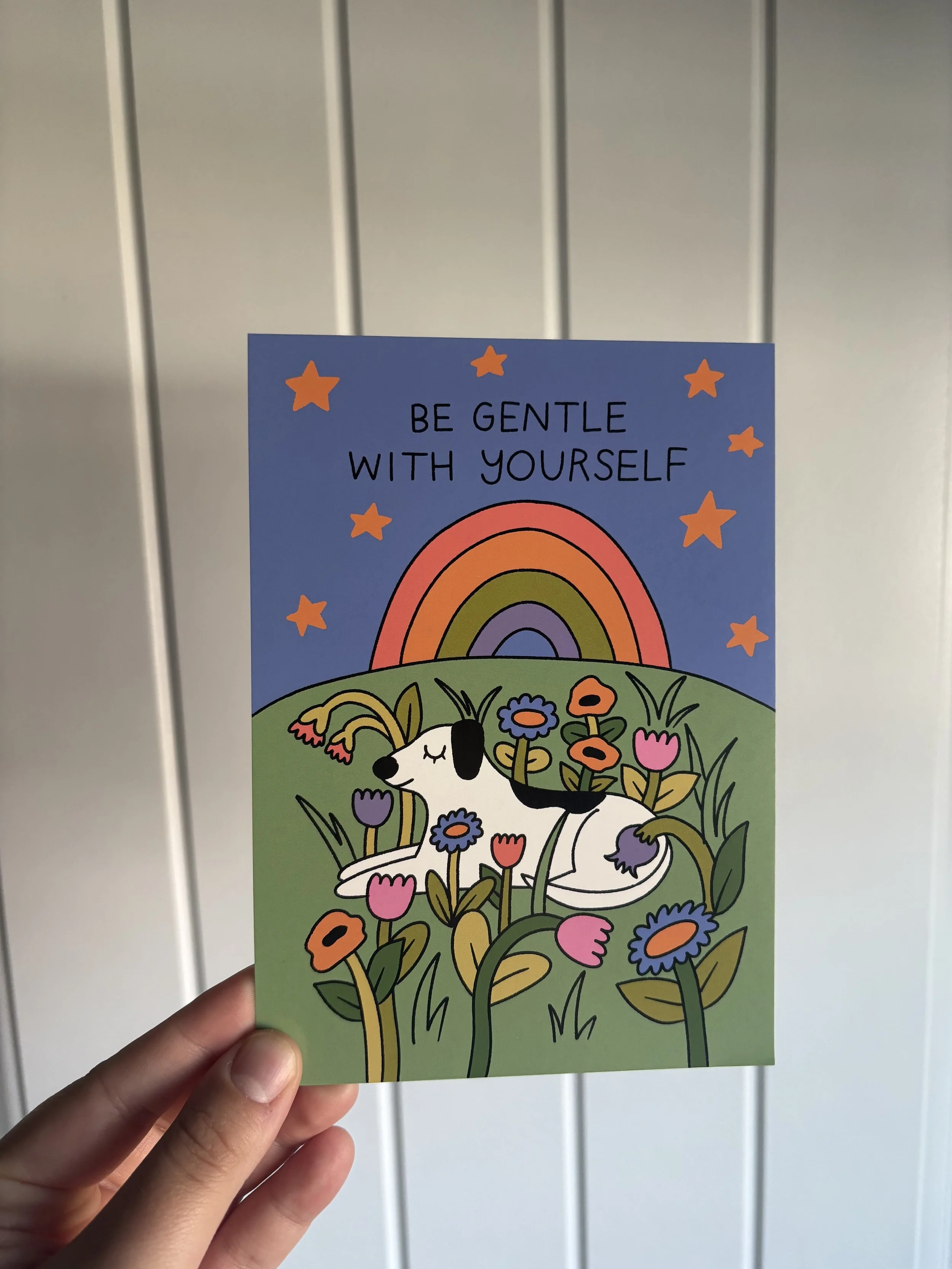 Be Gentle Dog Print - June '26 Mail
