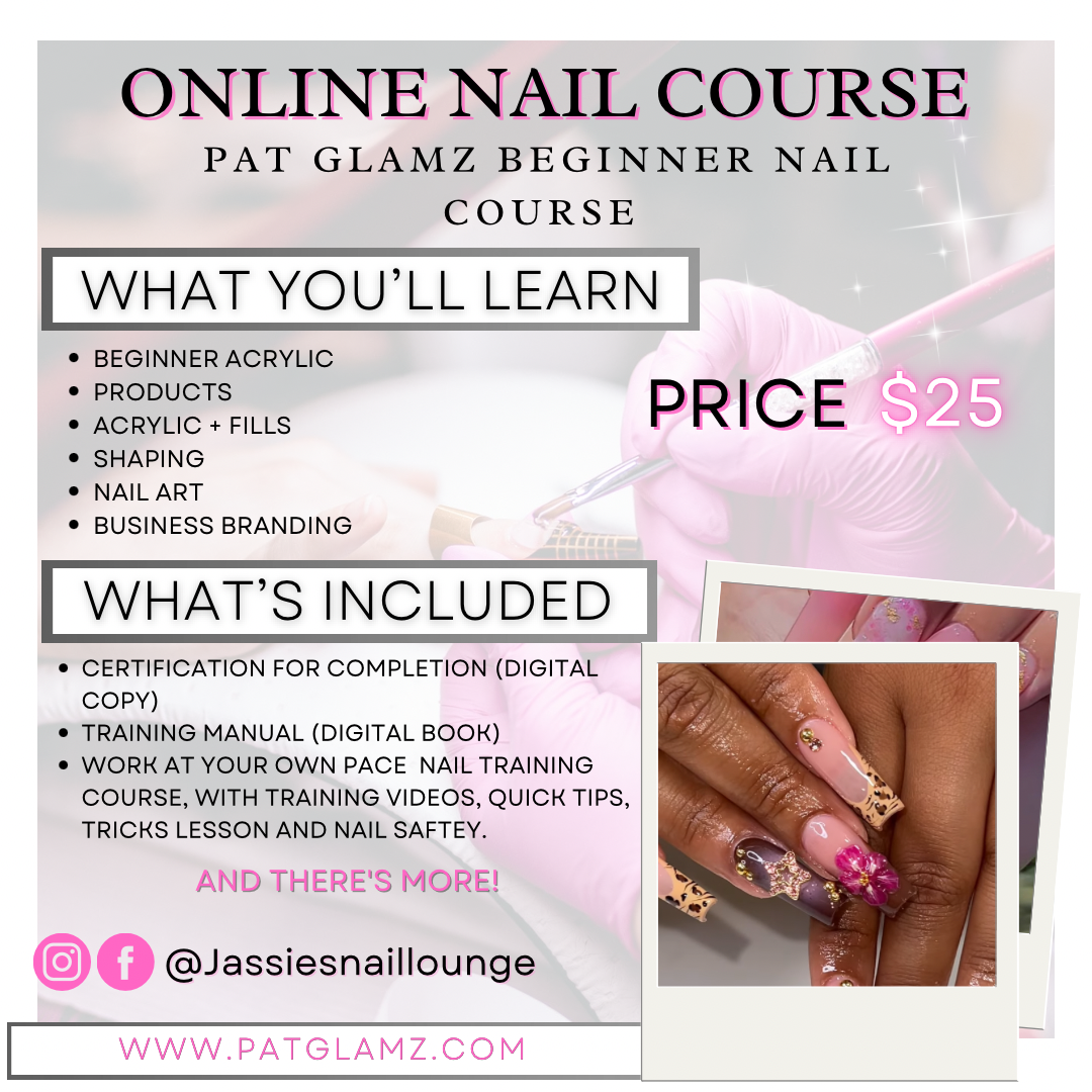Beginner Acrylic Nail E-Book