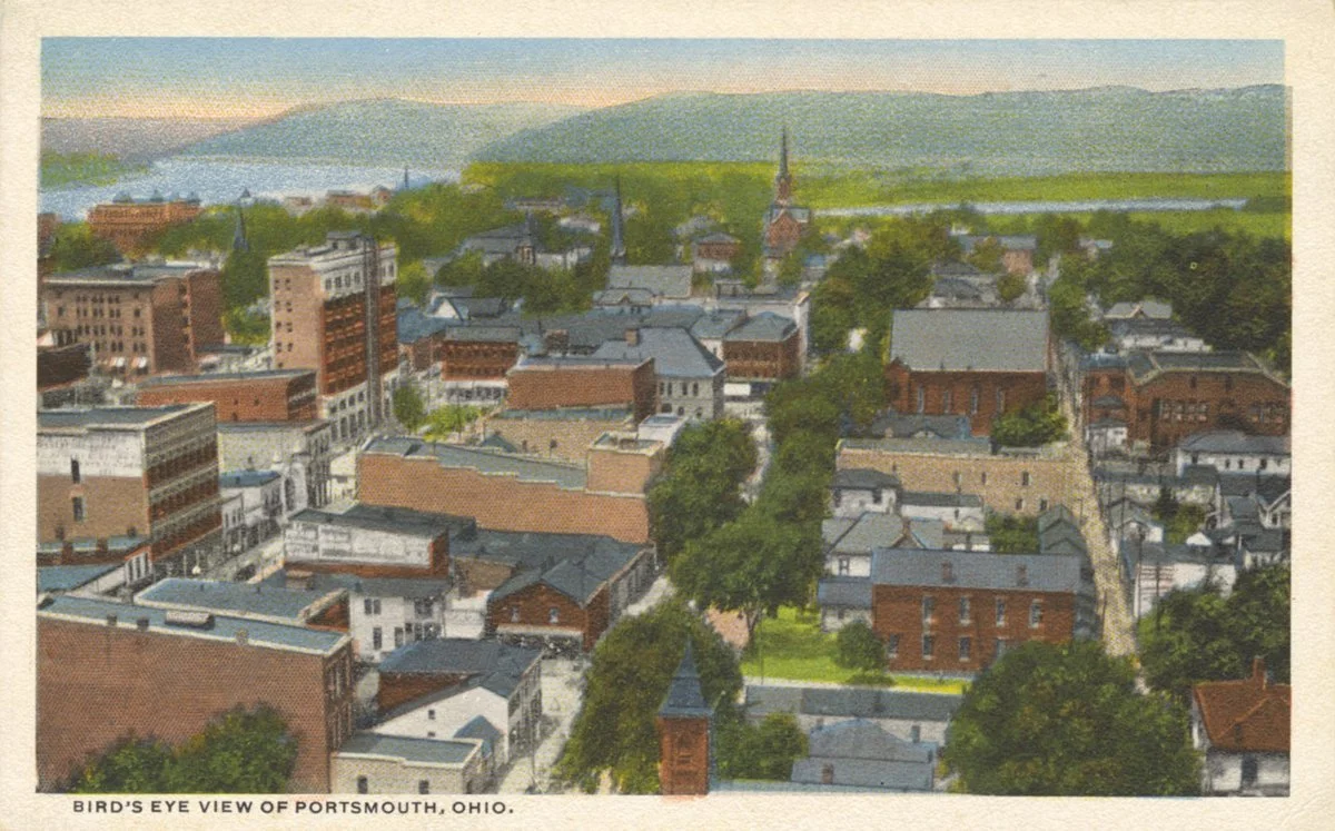 Portsmouth Ohio and the Ohio River