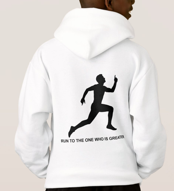 GREATER IS HE COLLECTION Youth Hoodie