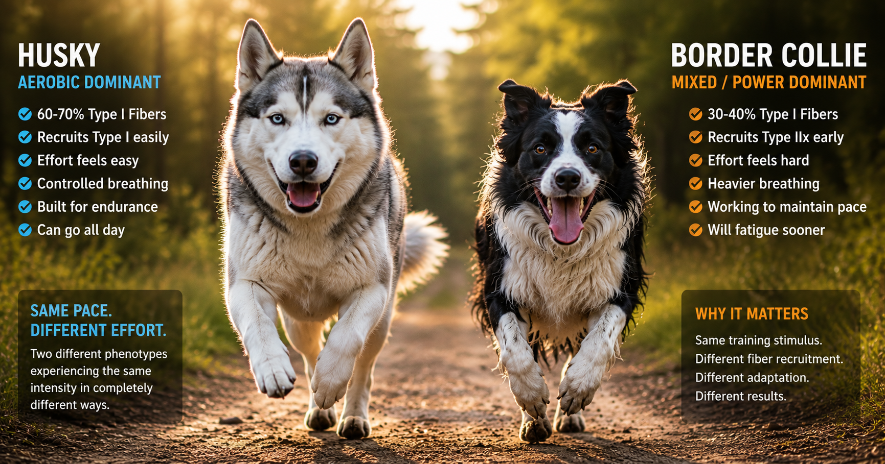 Don't Train Your Border Collie Like a Husky: Why Coaching Philosophy Needs Phenotype Awareness