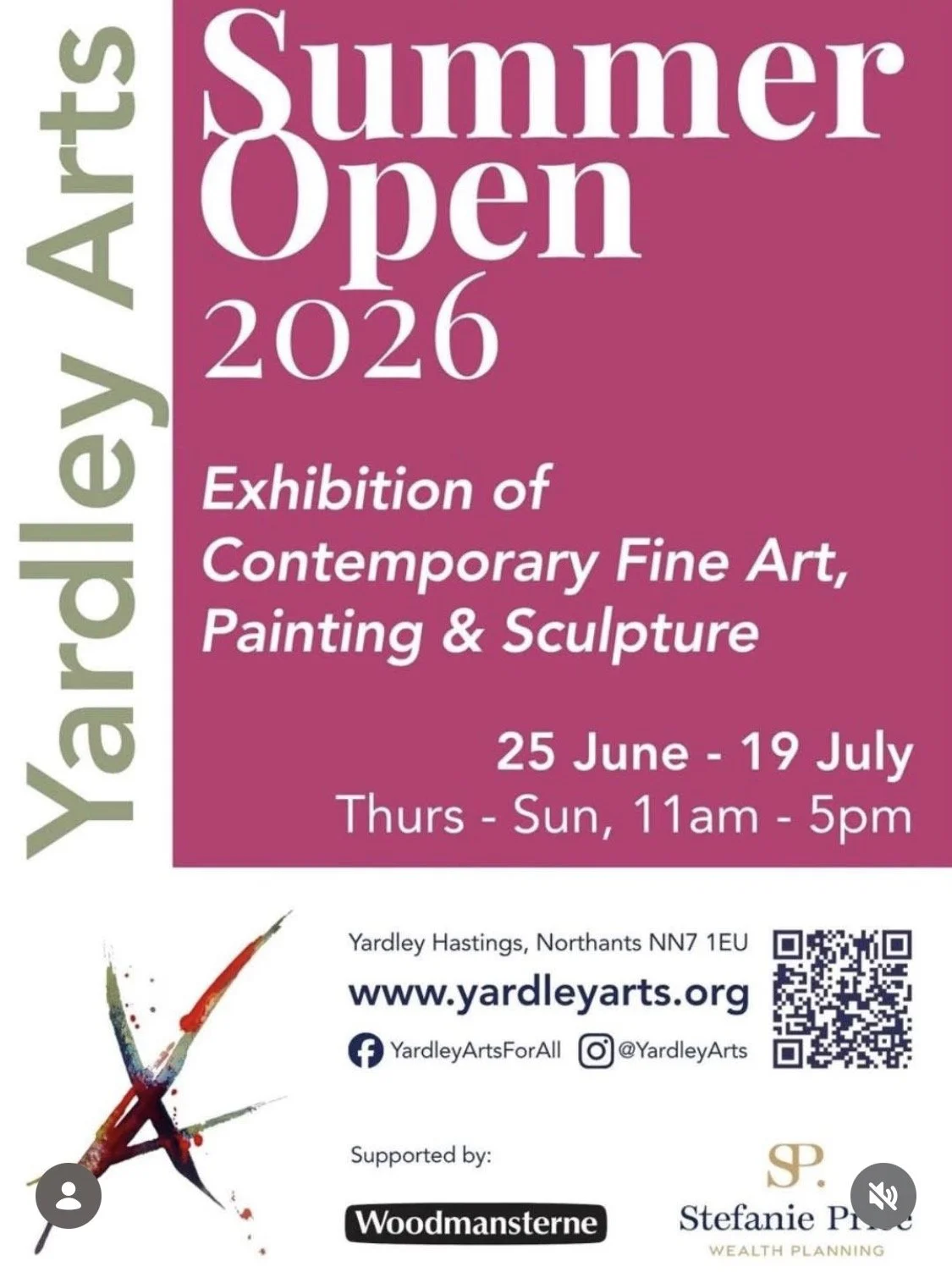 Yardley Arts Summer Open 