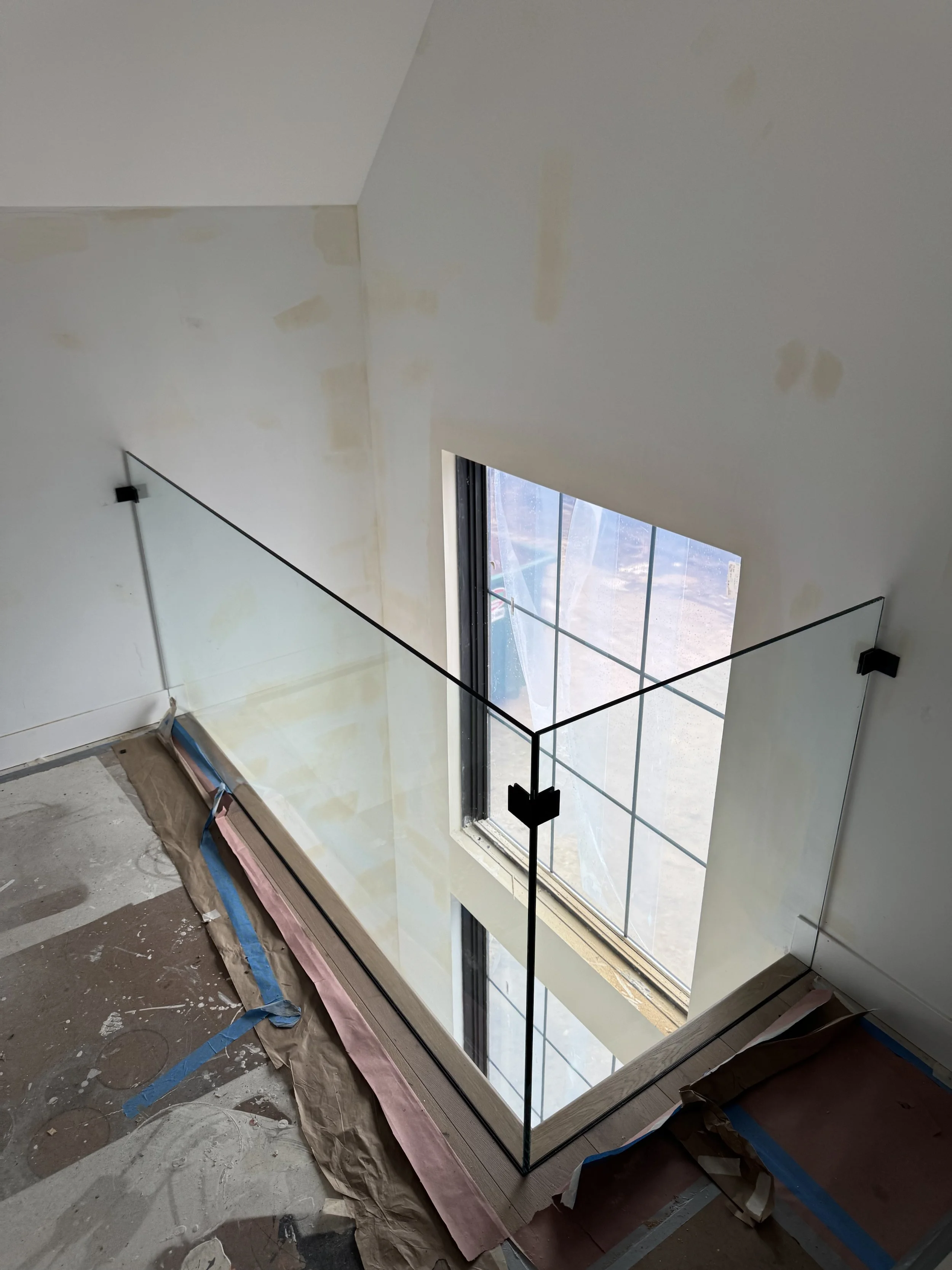 glass railings
