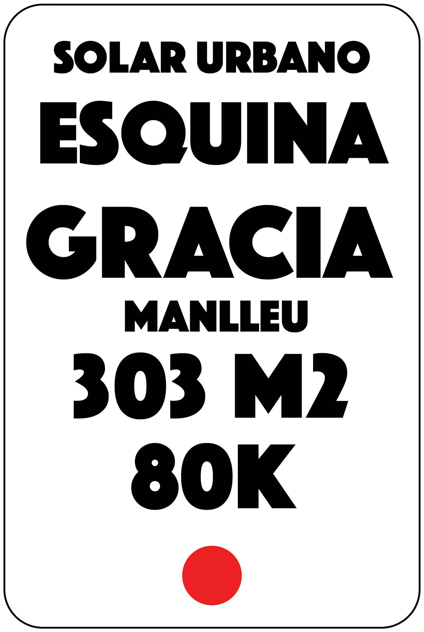 Solar con vistas al Montseny. Barrio de Gracia. Manlleu. Bajar repercusión y oportunidad para promotor o vivienda unifamiliar.