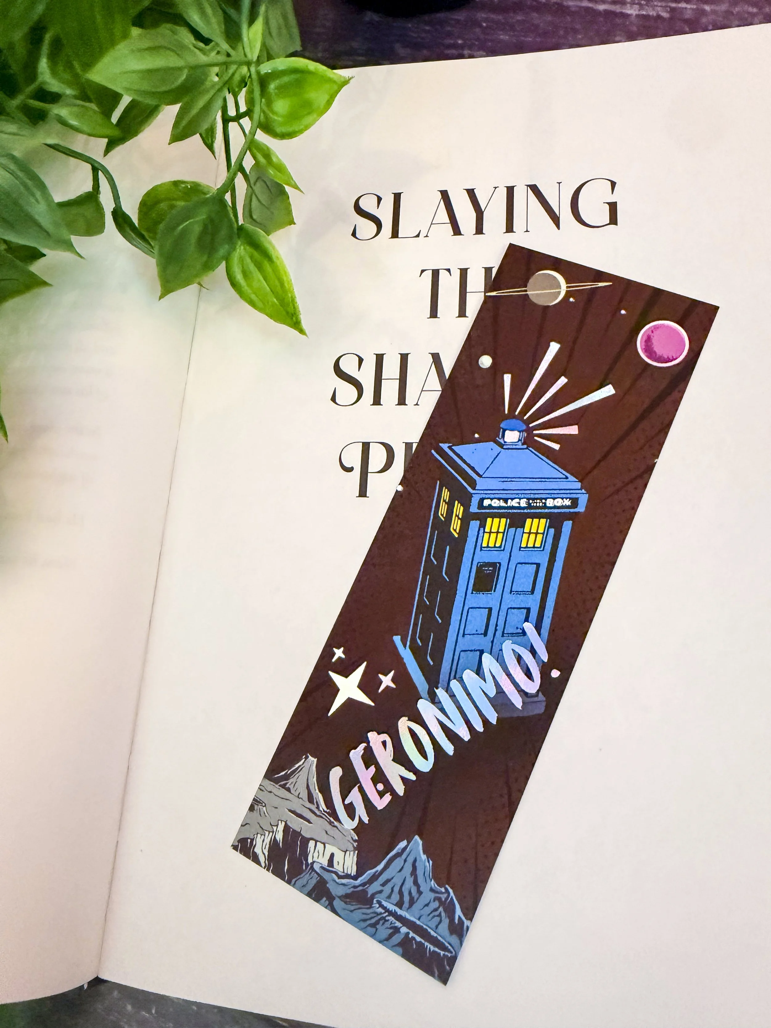 Amazing Readathon Geronimo Team Bookmark