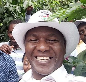 Thomas Masila Mutunga at his Mbandi Farm.