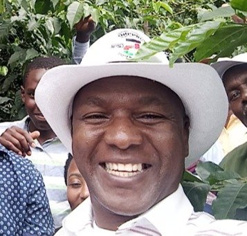 Thomas Masila Mutunga at his Mbandi Farm.