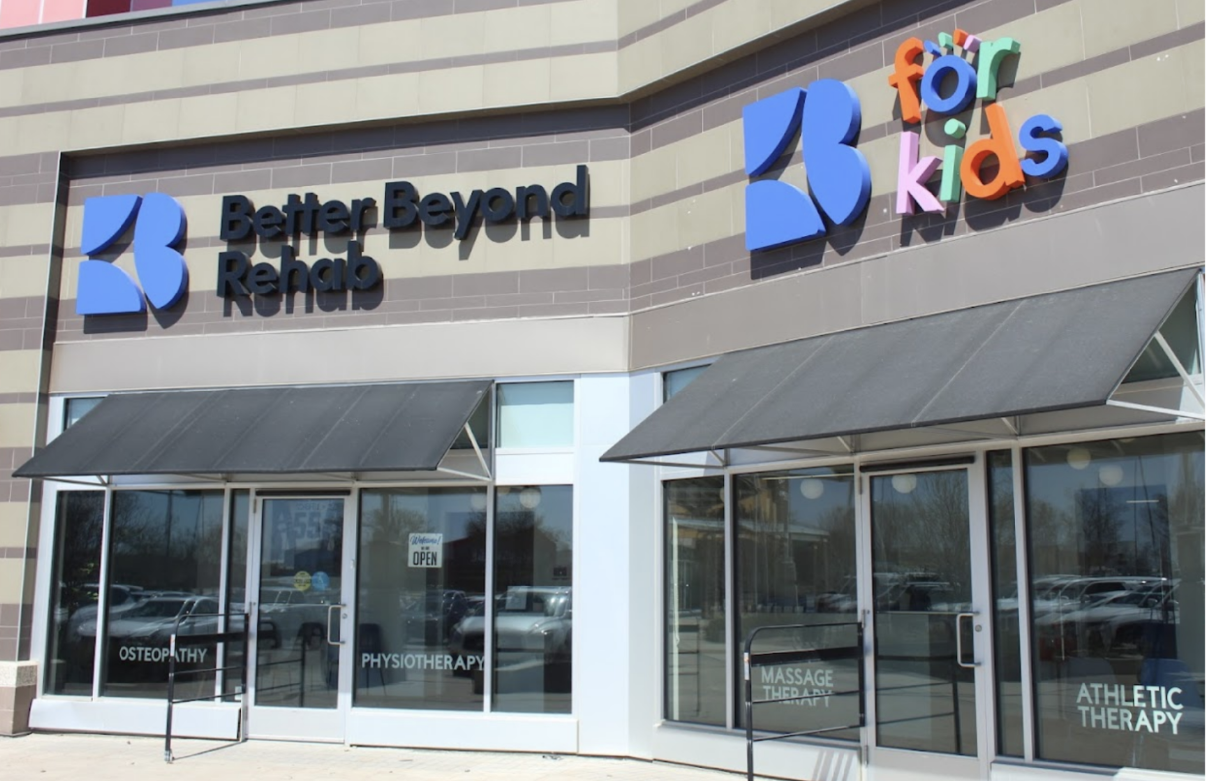 Exterior of Better Beyond Rehab at 660 Sterling Lyon Parkway, Winnipeg