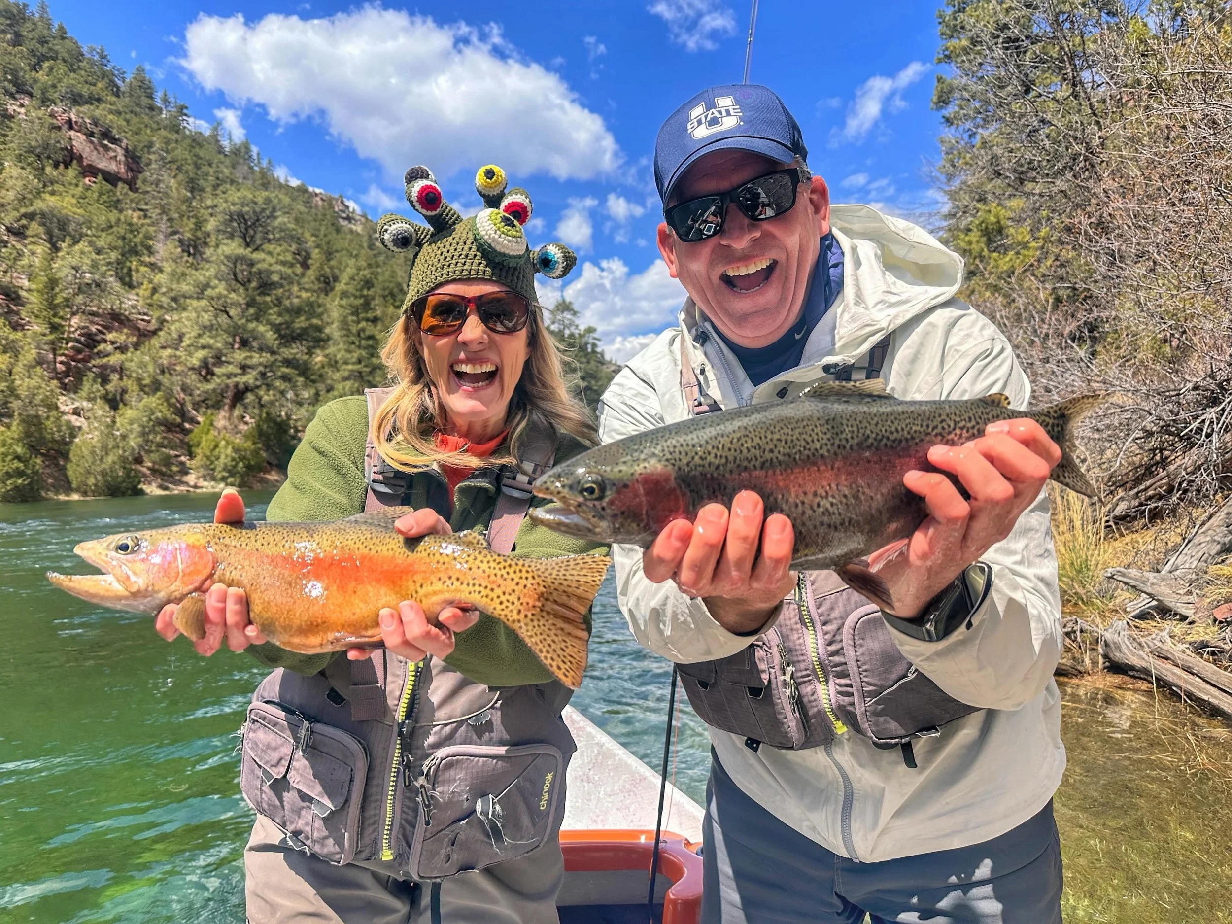 oh mama,
I&rsquo;m just having fun!
.
.
.
.
#pinkponyclub #chappellroan #greenriver #catchandrelease #queenofthegreen @scientificanglers @orvisflyfishing @grundens