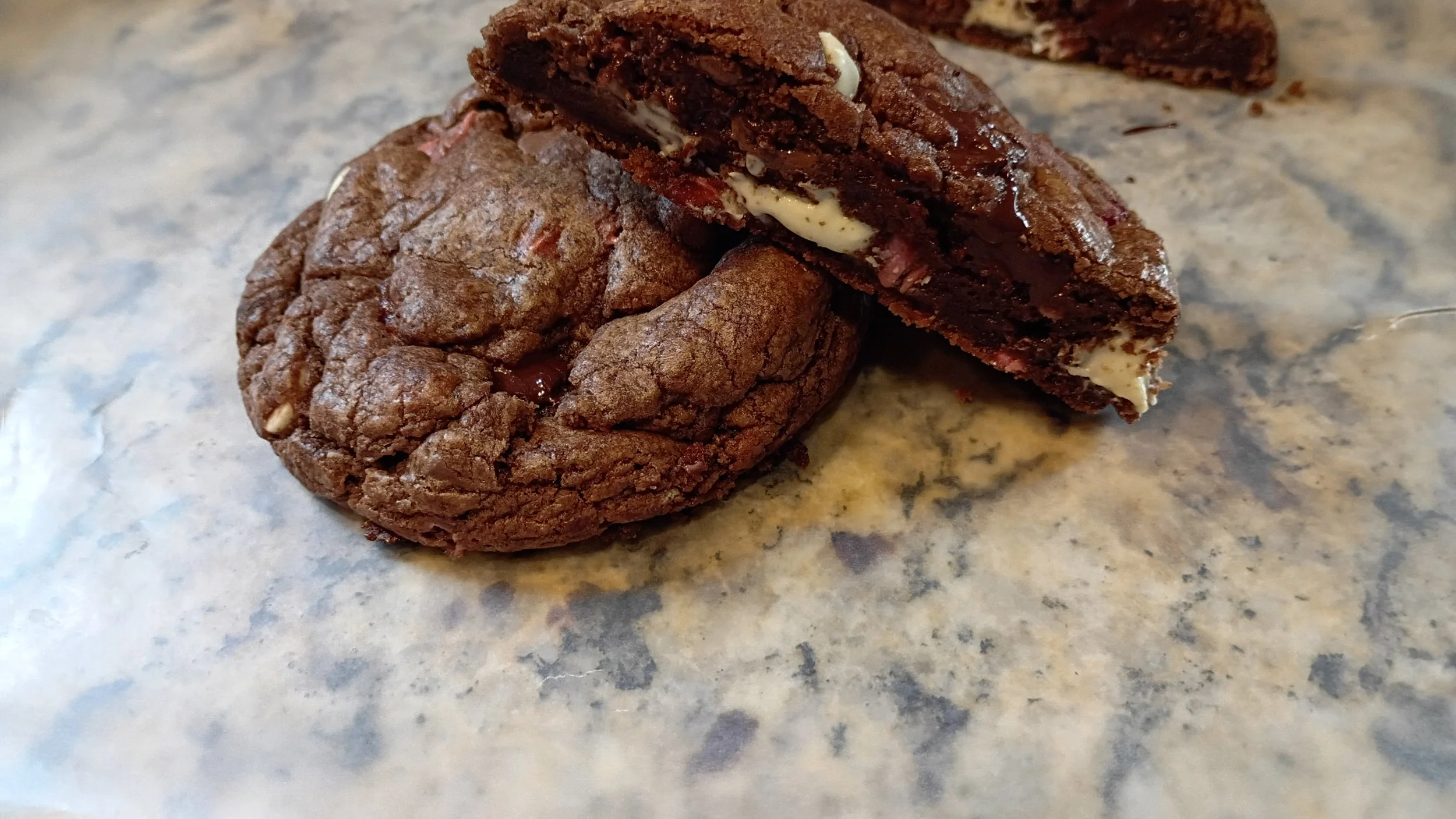 Peppermint Bark Cookies