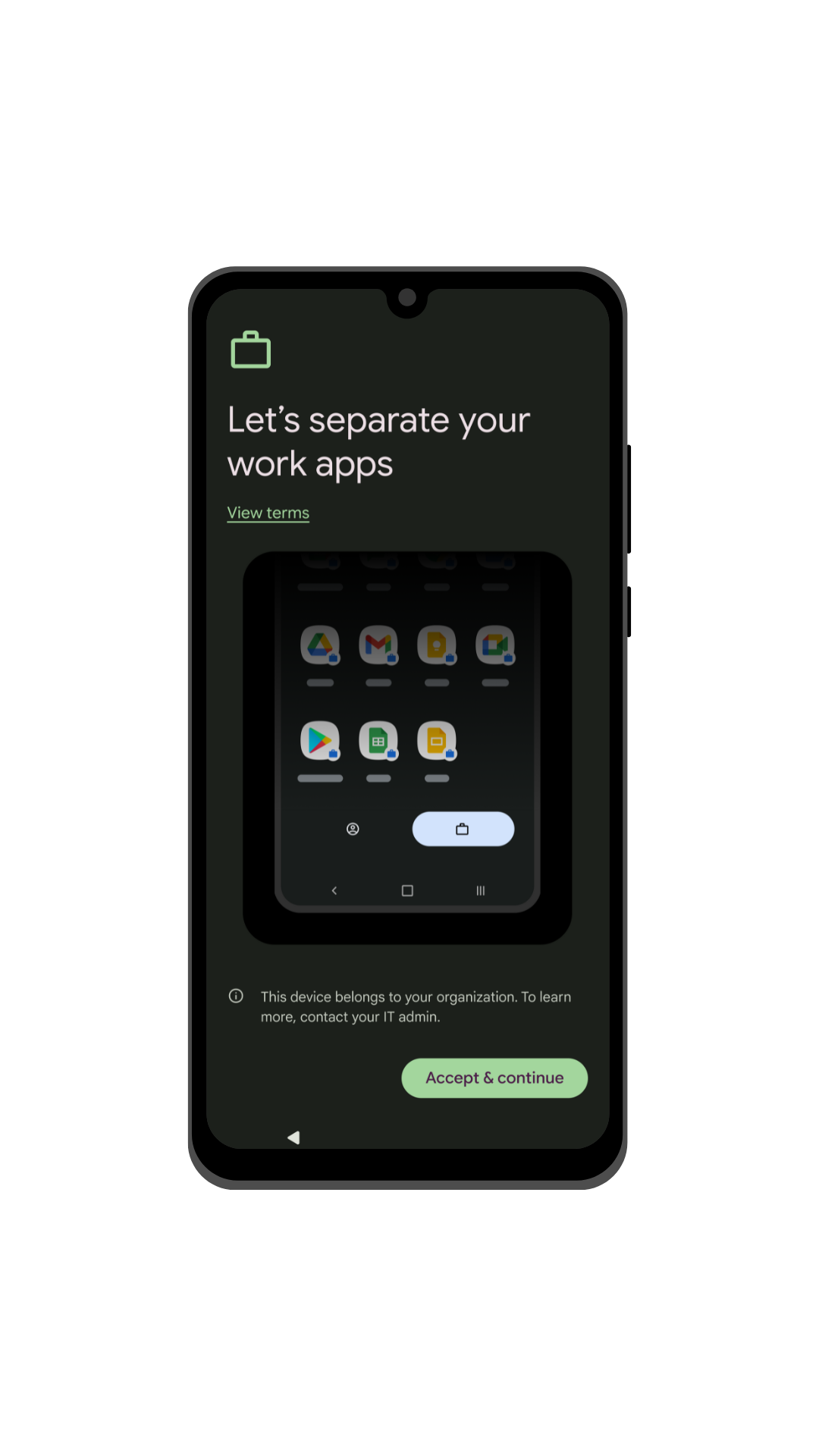 Material You Visual Refresh for Android Enterprise