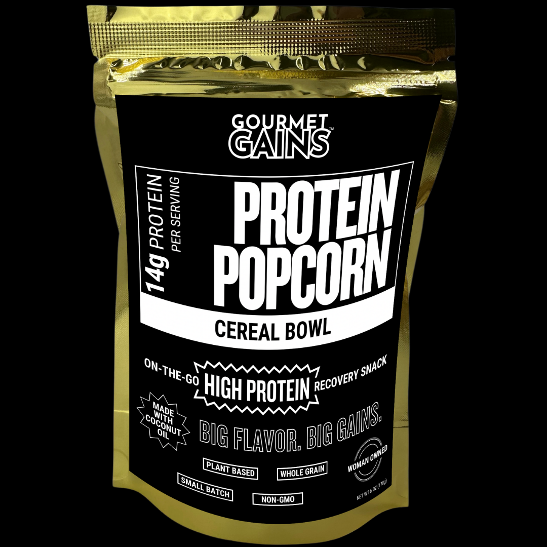 Gourmet Gains Protein Popcorn | Shop Protein Popcorn