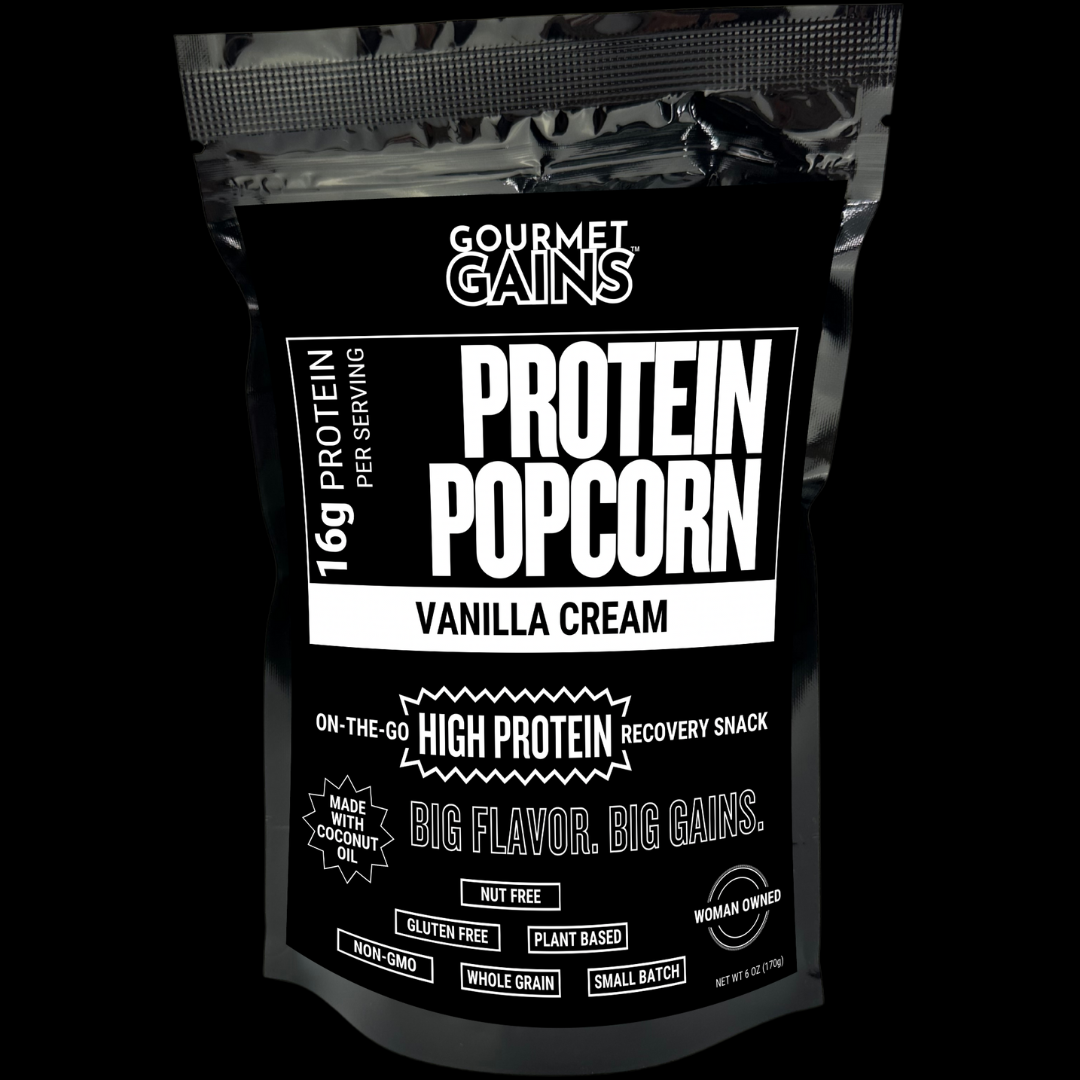 Gourmet Gains Protein Popcorn | Shop Protein Popcorn