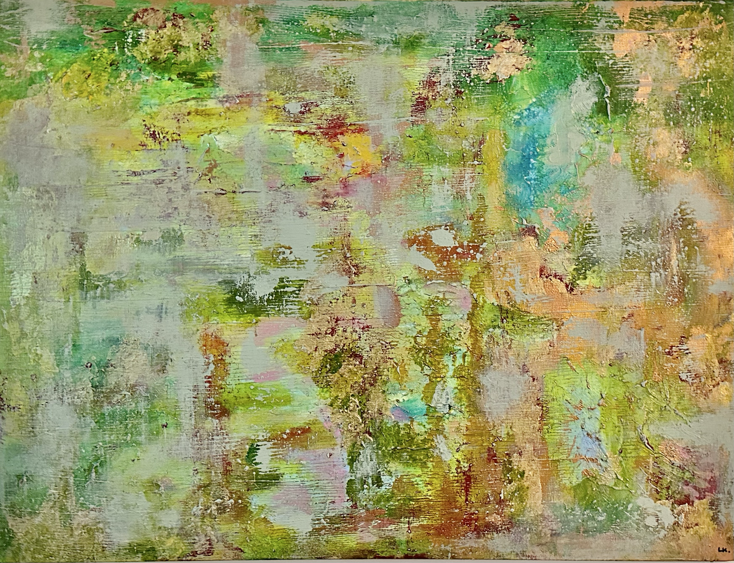 40 x 30", Acrylic on canvas (SOLD)