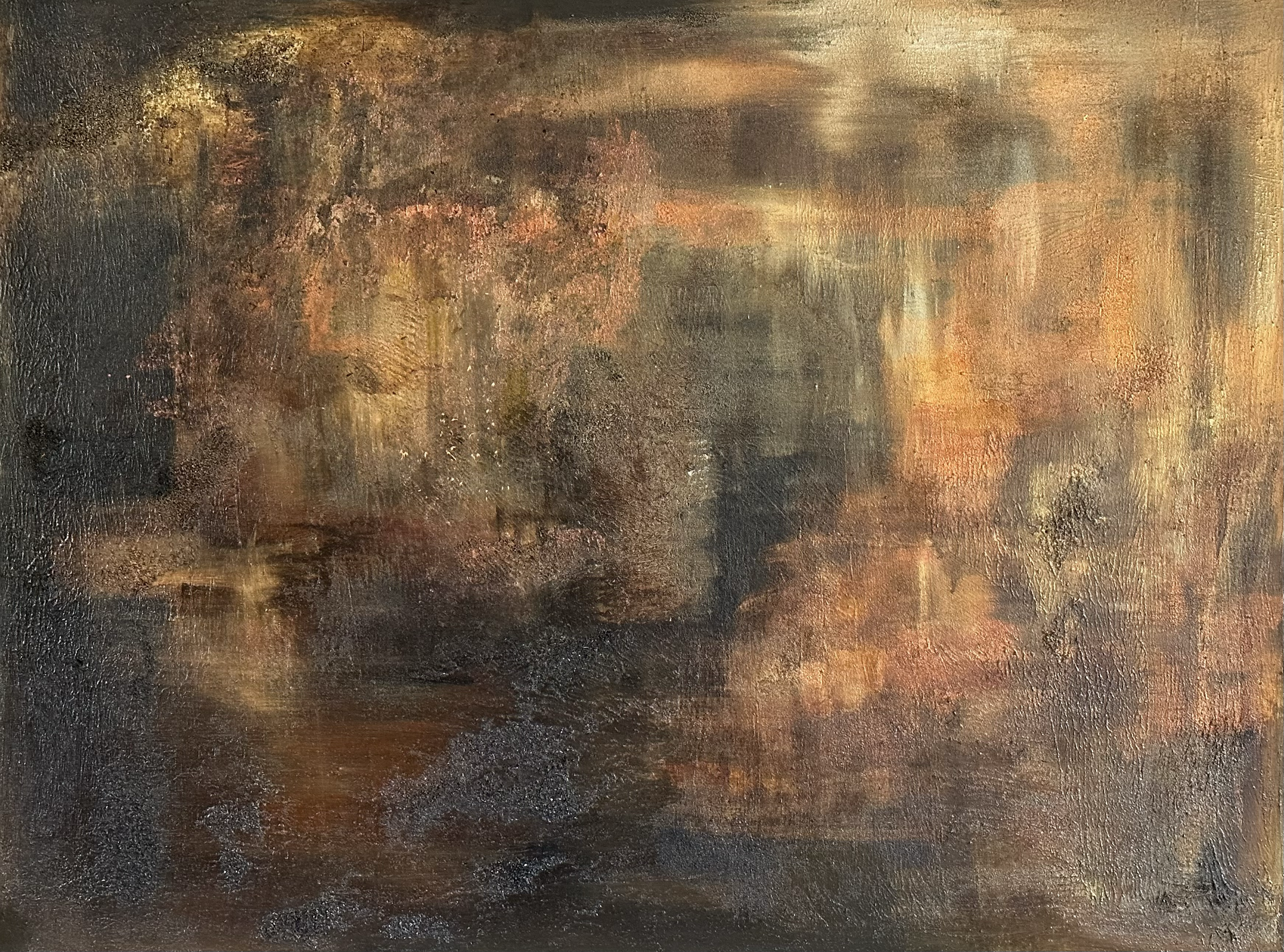 48 x 36" Acrylic on canvas (SOLD)