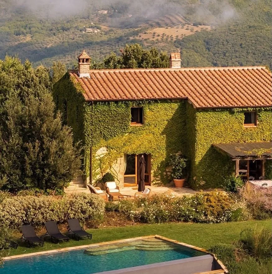 Set deep in the Umbrian countryside...⁠
⁠
Surrounded by olive trees and long green vistas, this villa makes a convincing argument for slowing down. Mornings drift into afternoons by the pool, lunches linger on the terrace, and Perugia waits just down