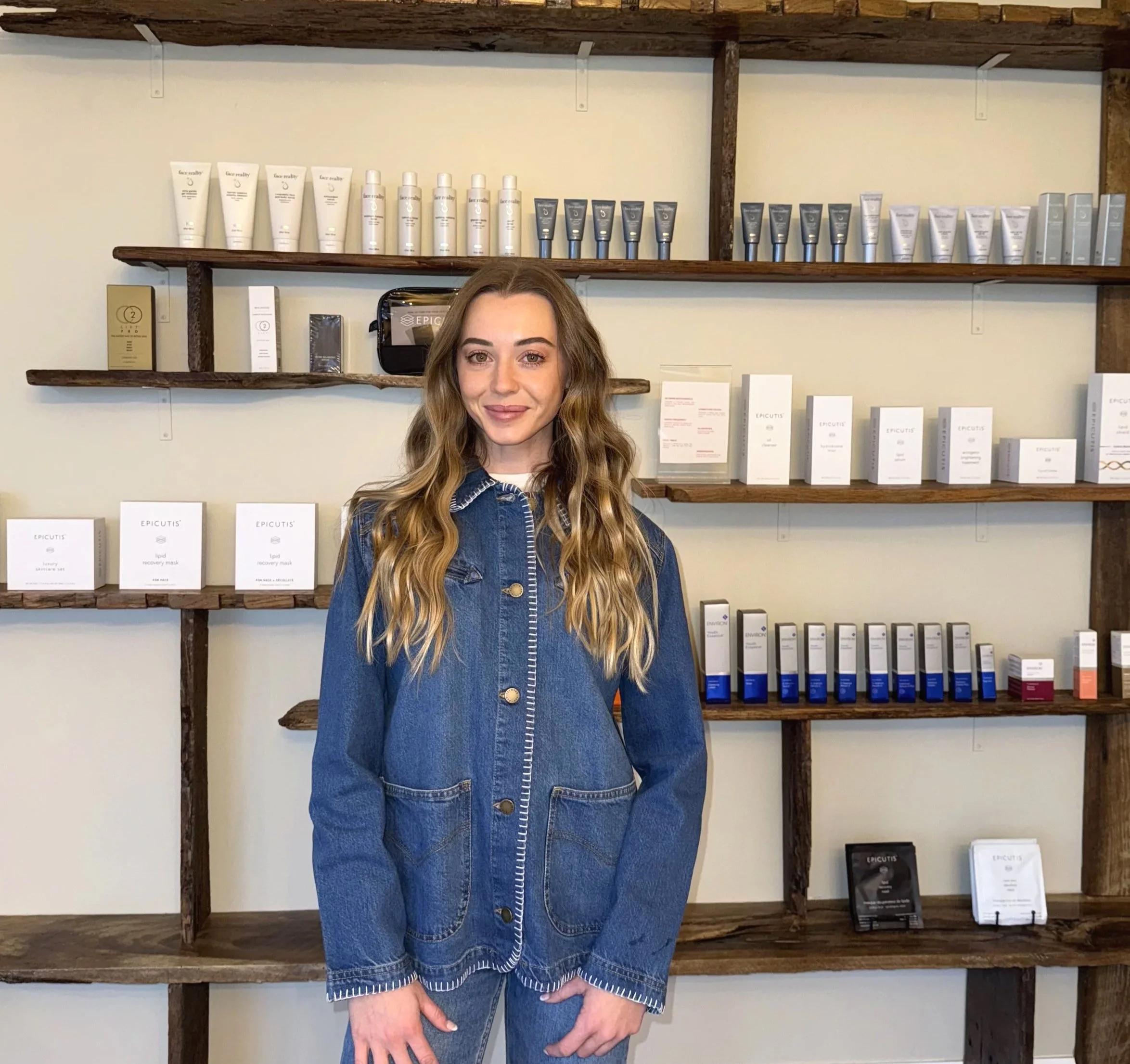 The founder of Strawbridge Skin Co., Lindsay Shipley.