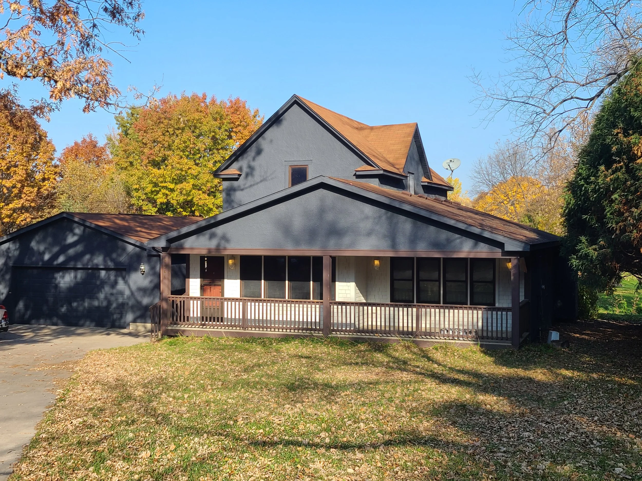 Major exterior painting transformation near Carver Lake Park in Woodbury, MN
