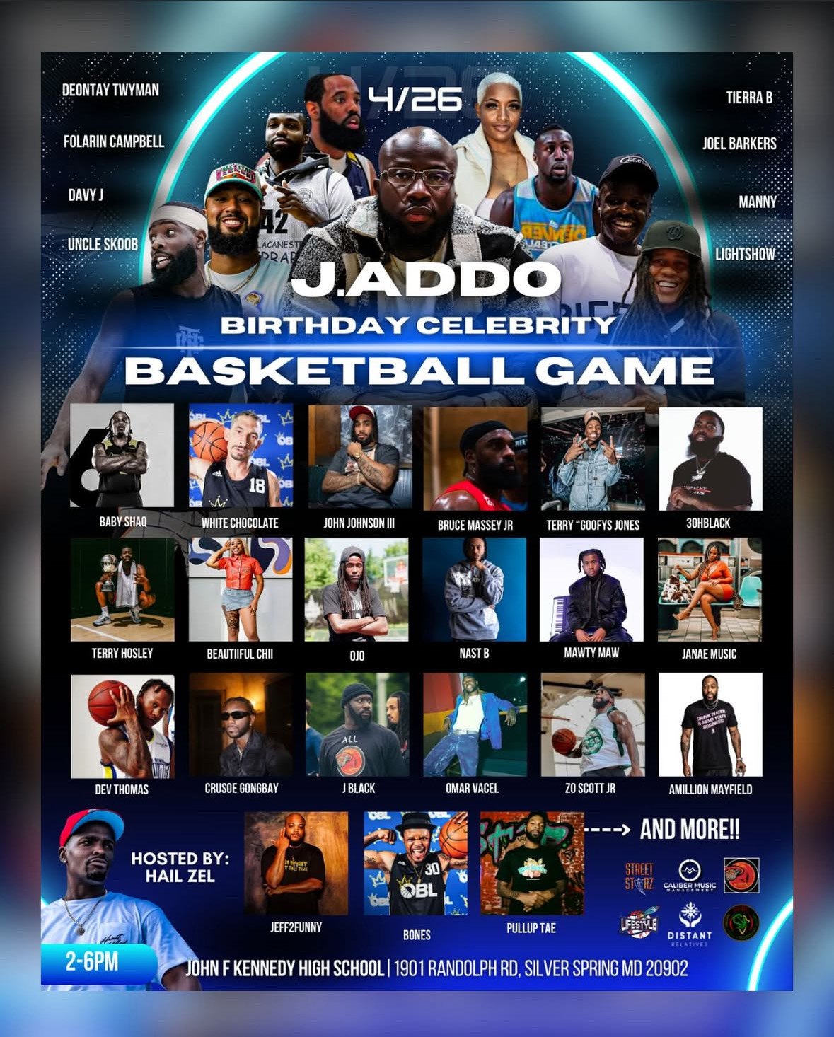 J.Addo’s Birthday Bash & Influencer Basketball Game!!!