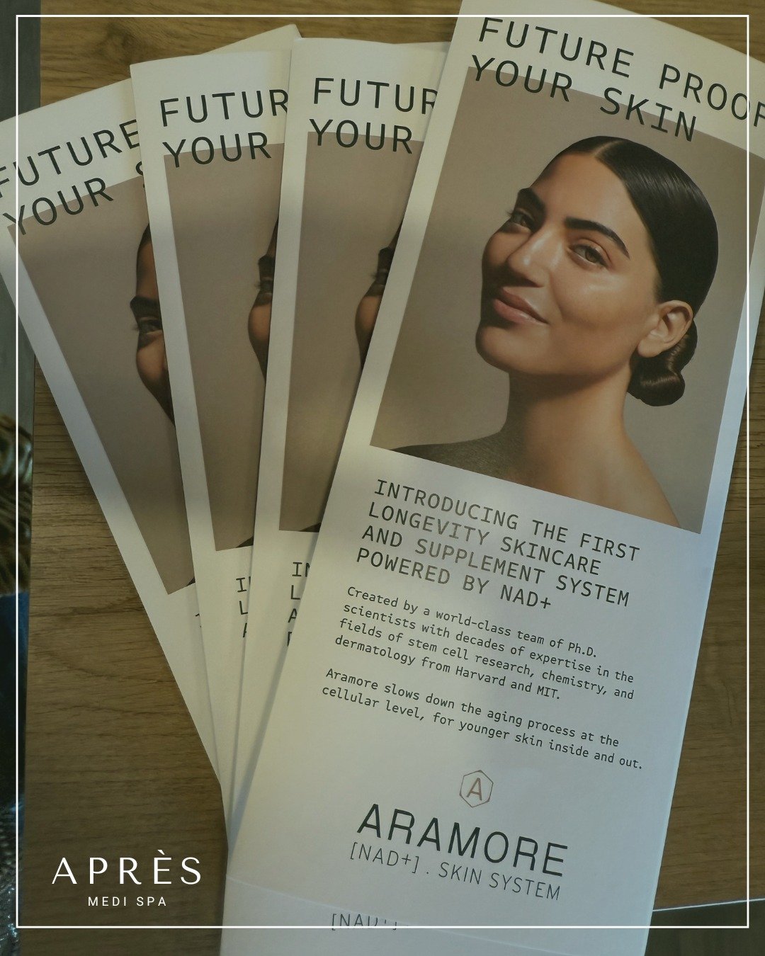 Future-proof your skin.

We&rsquo;re proud to introduce Aramore [NAD+] Skin System &mdash; the first longevity skincare and supplement system powered by NAD+, designed to support cellular repair and collagen production from the inside out.

Because a