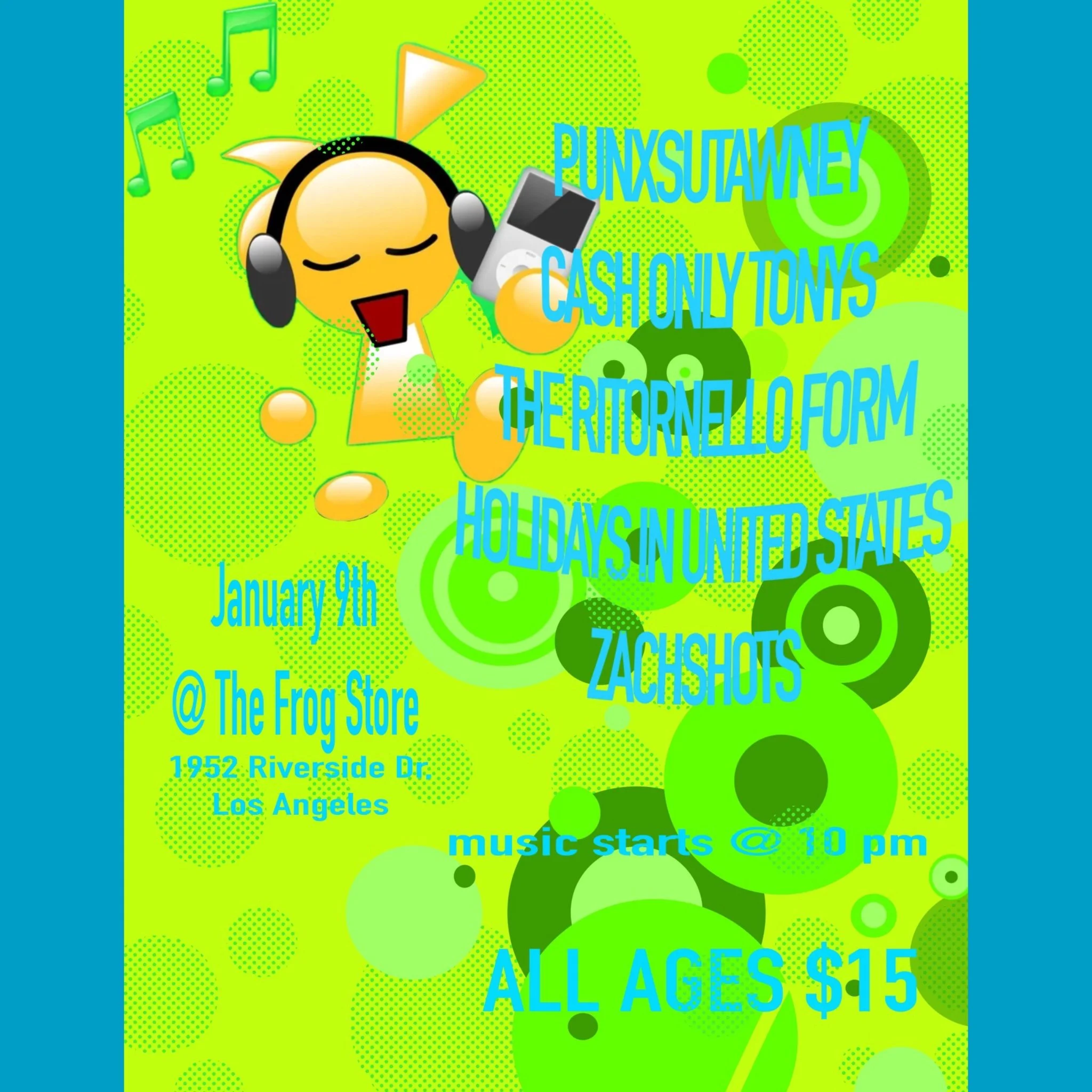 Art Show &amp; Music @ Frog Store