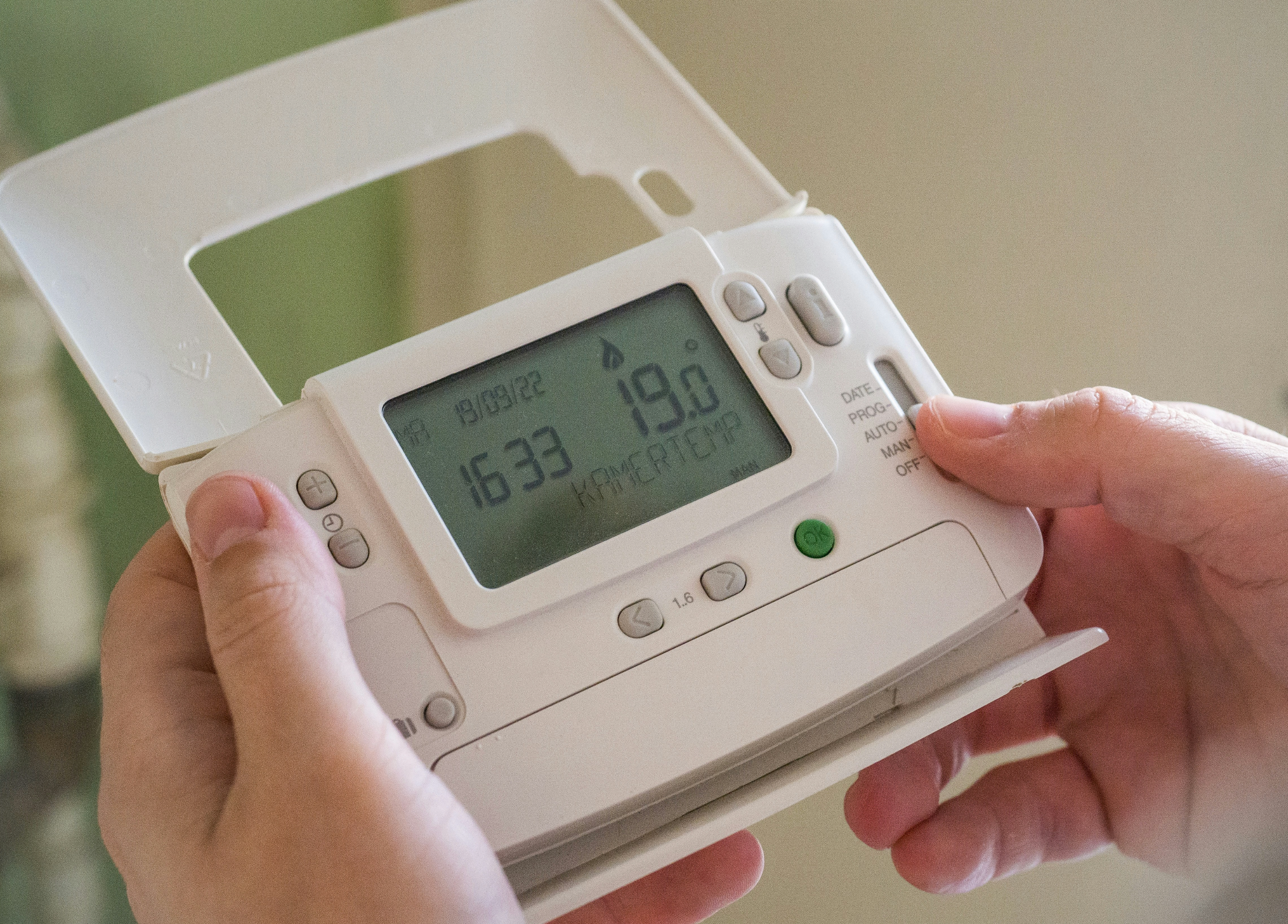 Thermostat upgrades, including smart thermostat installation