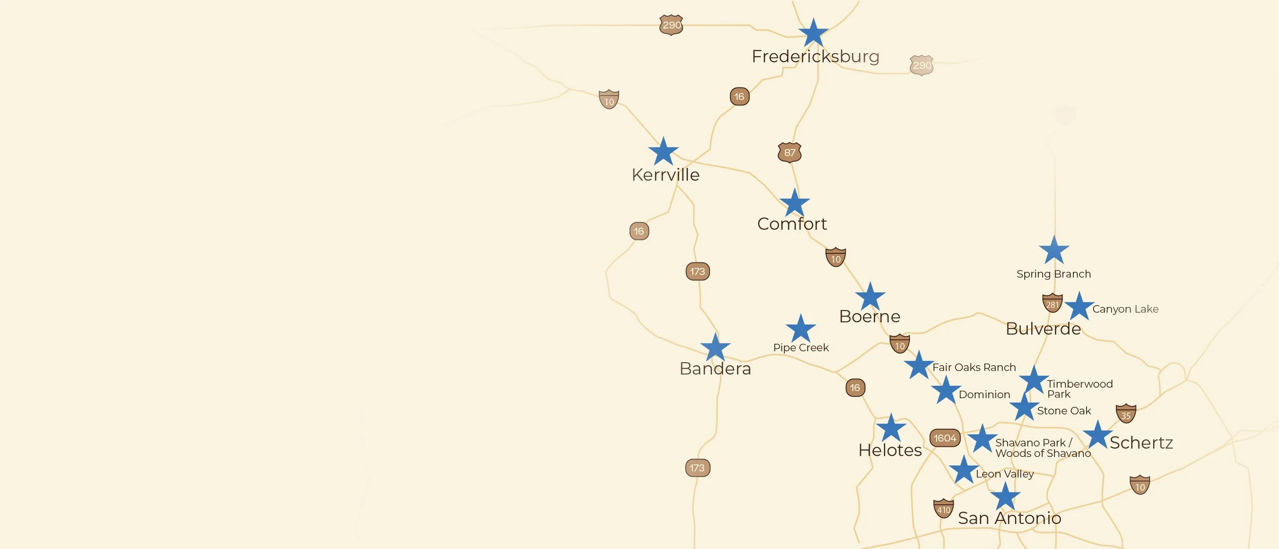 Home Comfort Co. Service Areas