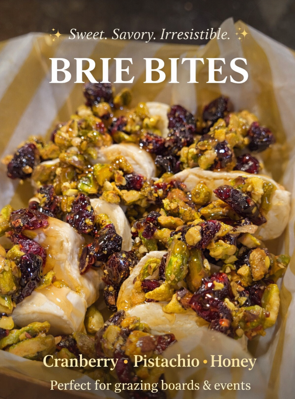 JUGGLING SQUIRREL BRIE BITES