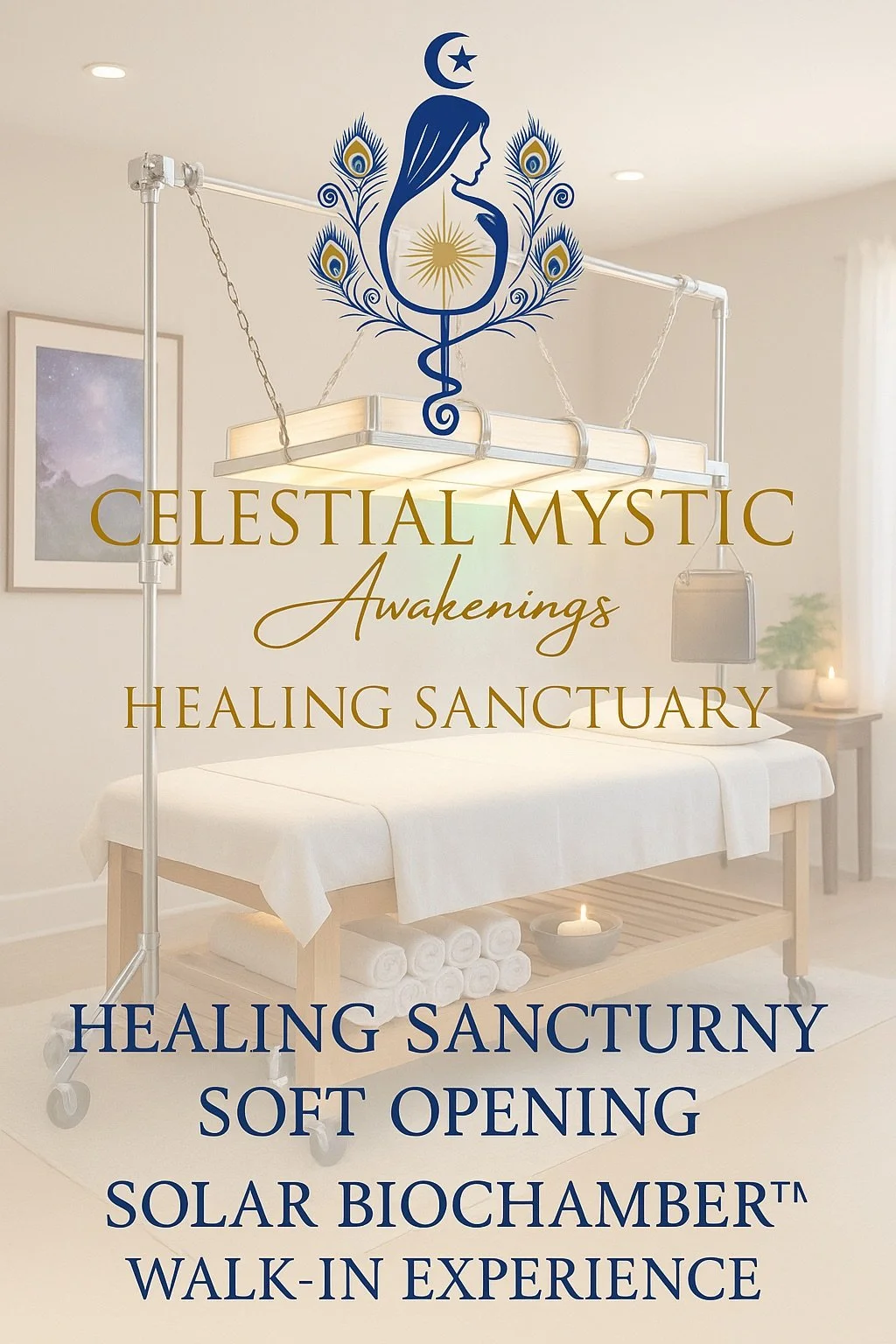 Healing Sanctuary Soft Opening: Solar BioChamber™ Walk-In Experience 