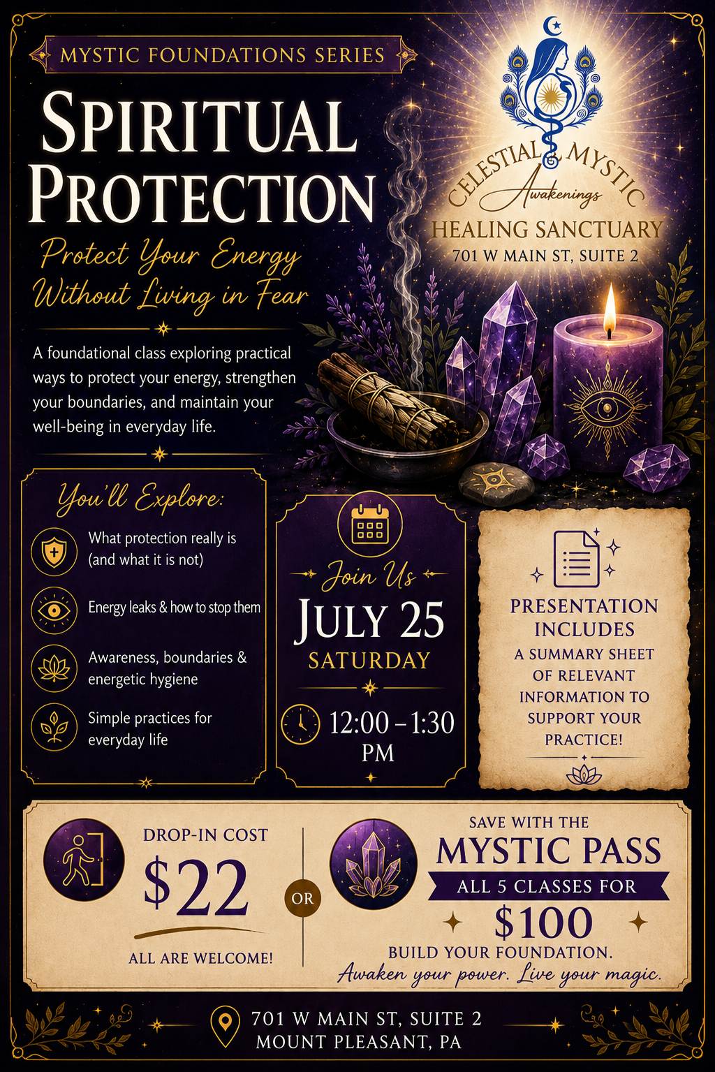 Mystic Foundation Series: Spriitual Protection