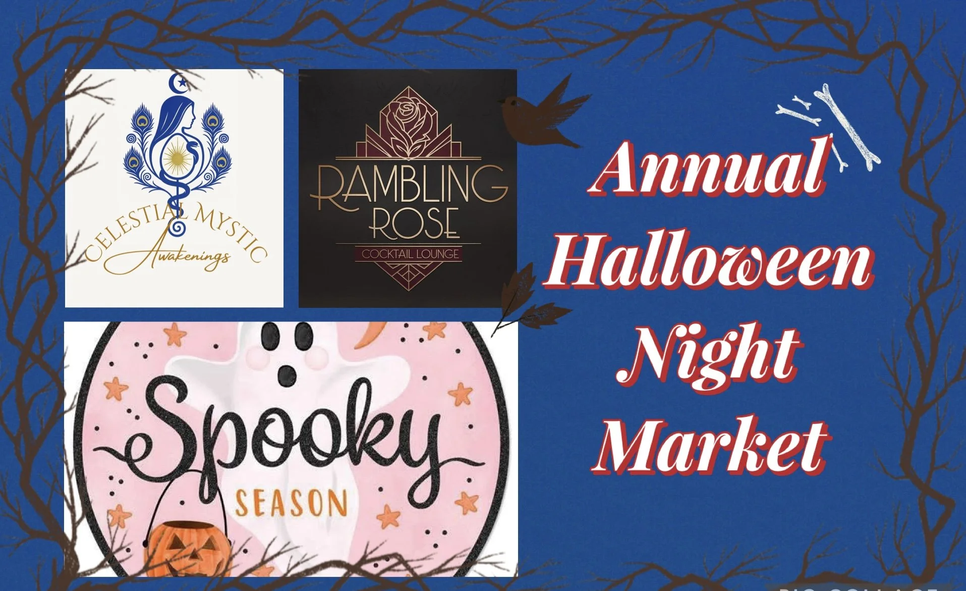 Rambling Rose: Annual Halloween Night Market