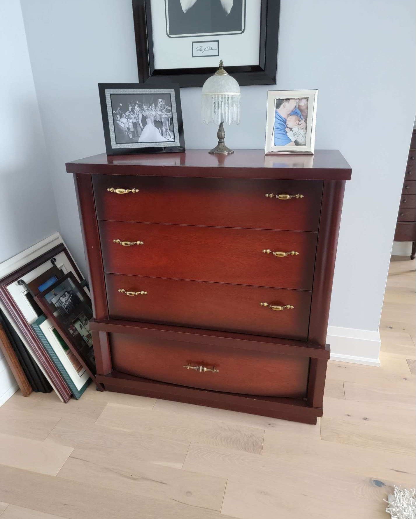 Tired of the same old looking furniture? Its a wonder what paint and hardware will do to it. And the wood underneath is untouched so you can always go back to a natural or stained look later if you wish. Come to the restoration experts for a free  qu