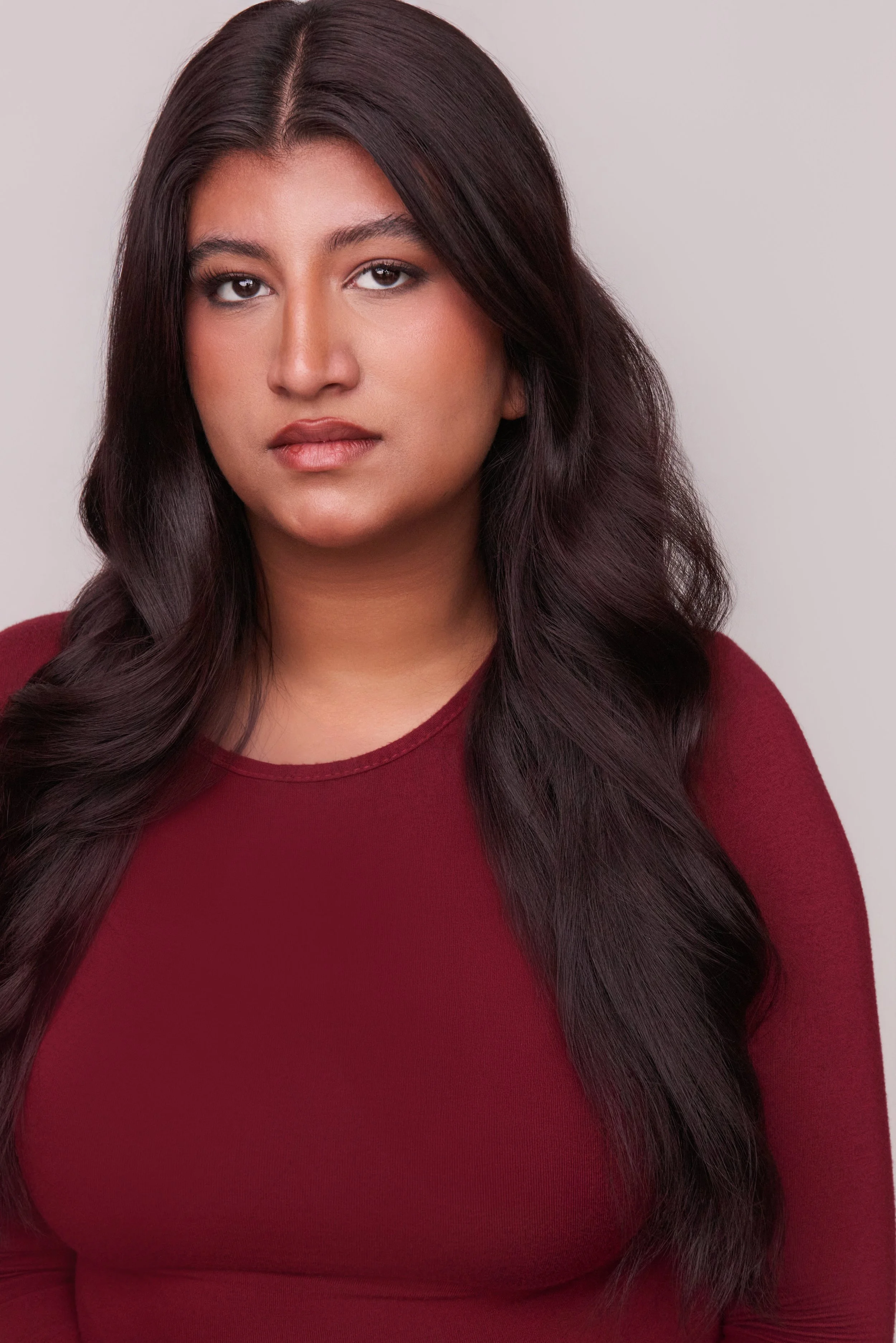 Amber Dhall Dramatic Acting Headshot 2026 (Photo: Michael Kushner)