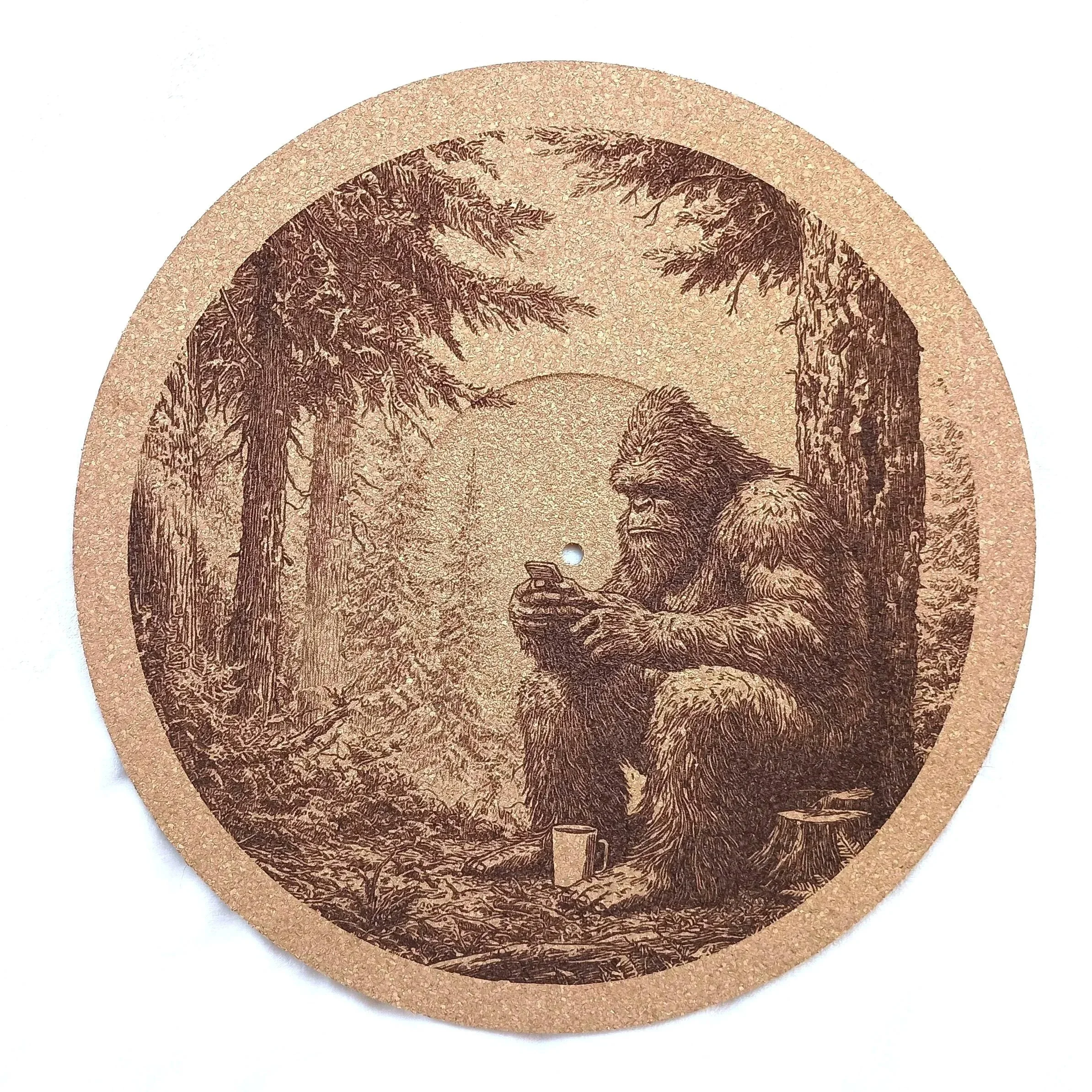 Bigfoot with Phone
