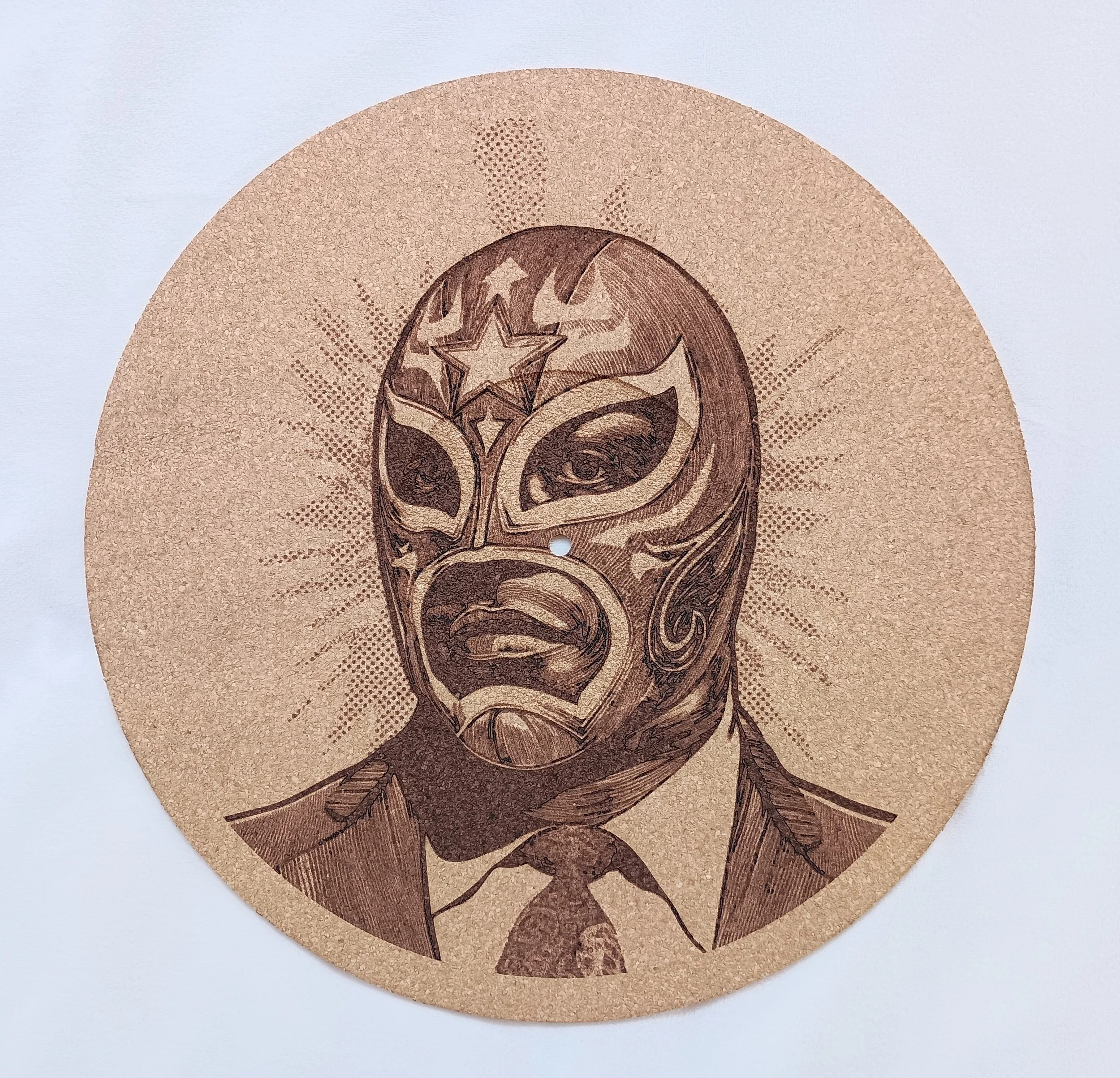 Luchador in Suit
