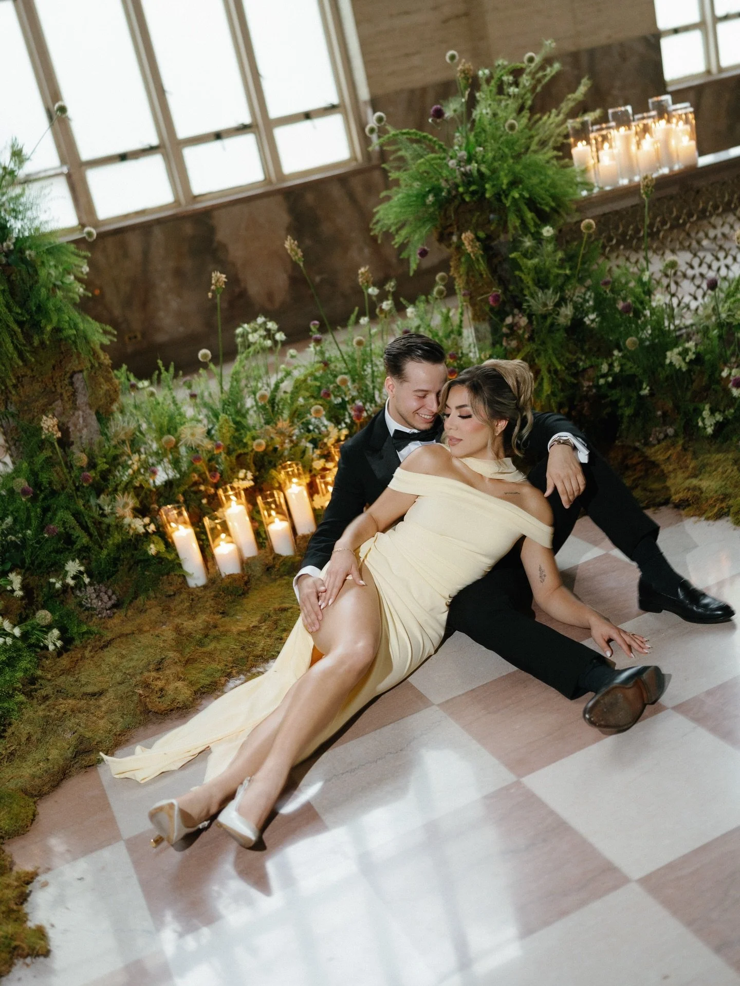 Juan&rsquo;s proposal to Valentina will forever hold a special place in my heart. Amid a garden of wild florals, soft moss, and candlelight, inside the grandeur of The Historic Alfred I. duPont Building, he asked her the question that begins it all. 