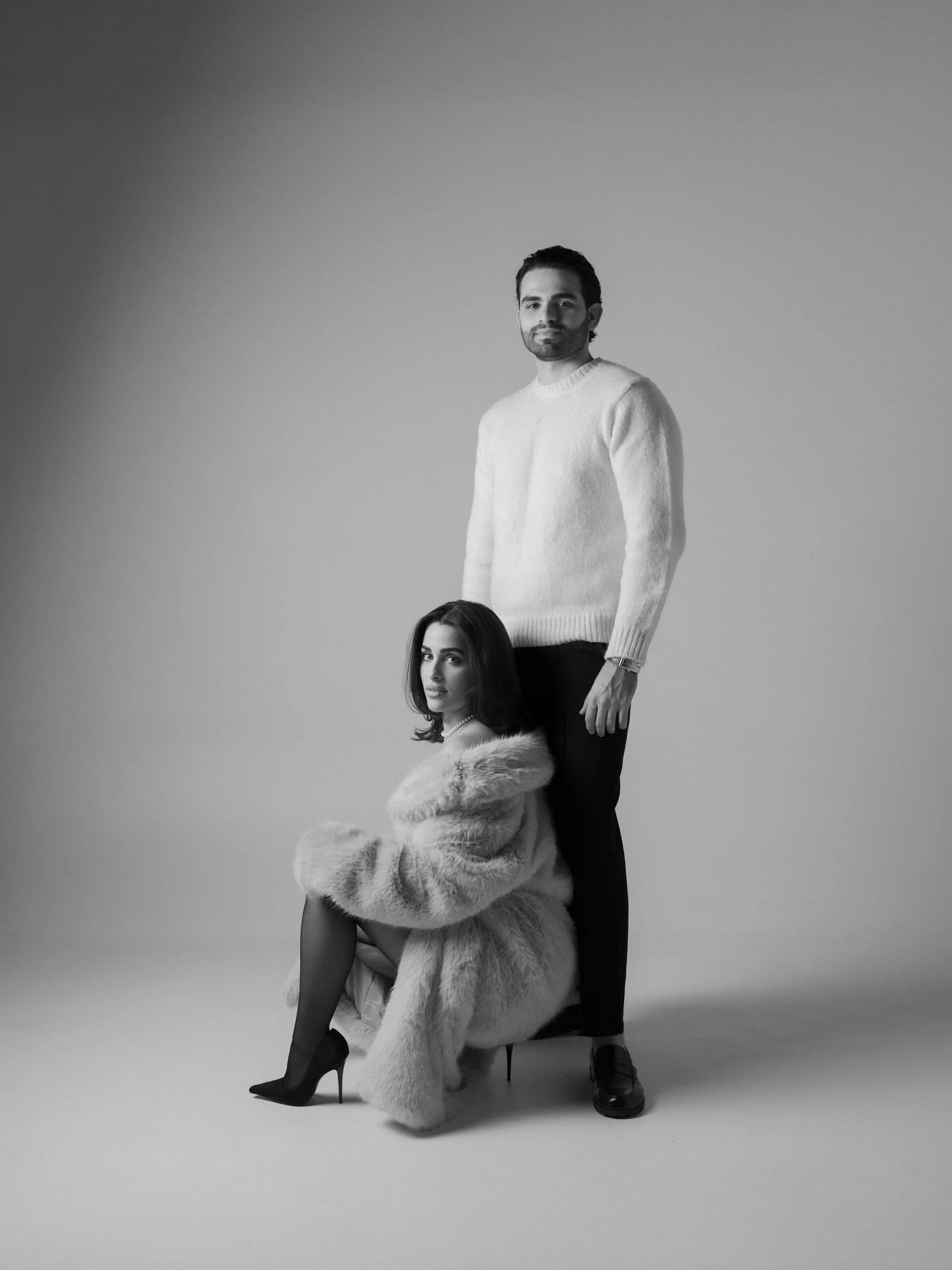 Eileen &amp; Erickson&rsquo;s annual family portraiture, thoughtfully envisioned and beautifully executed. From the very beginning, Eileen had a clear creative direction, and it was a pleasure bringing that vision to life. A refined, high-end studio 