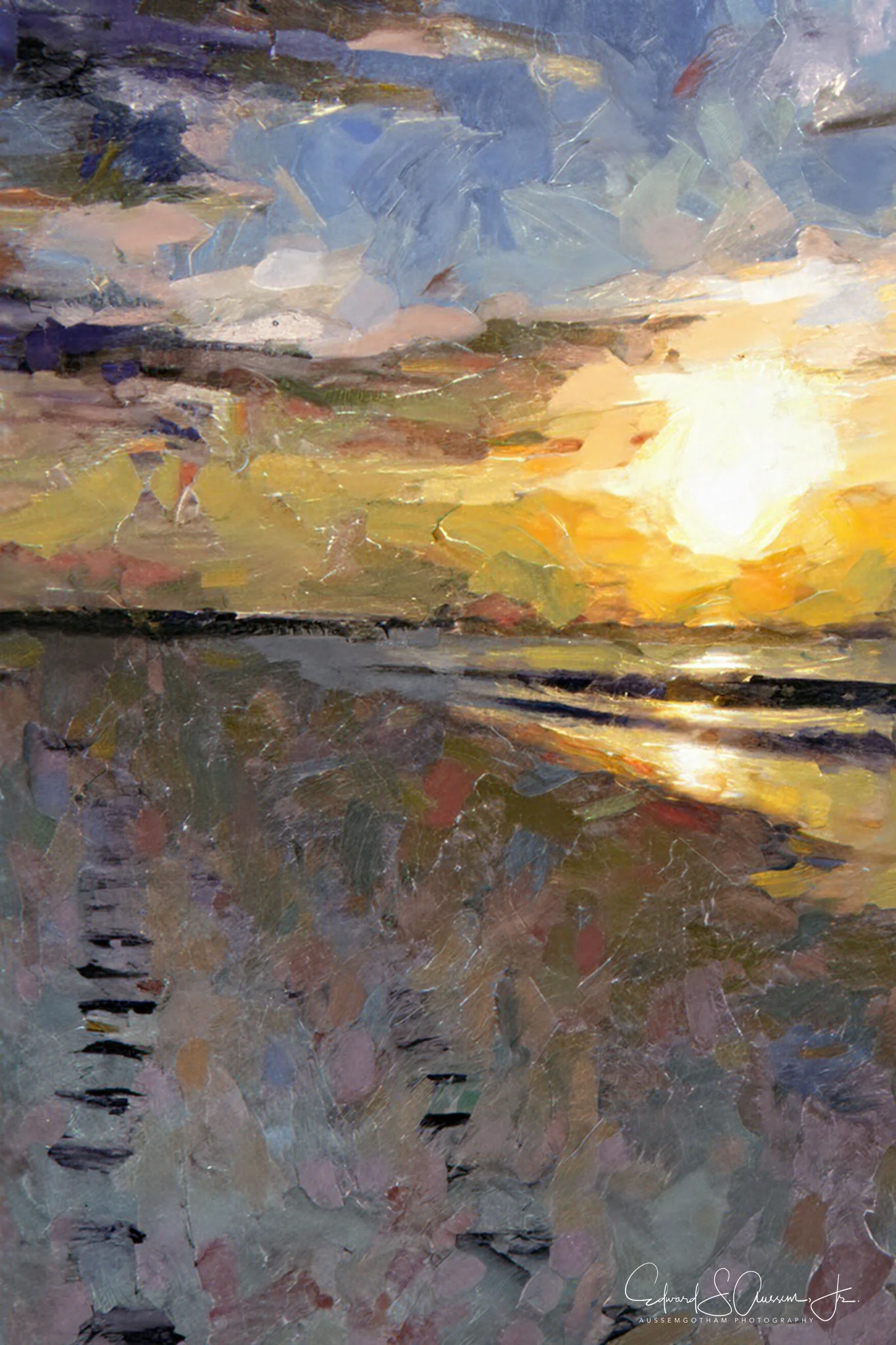 Sunrise Footsteps