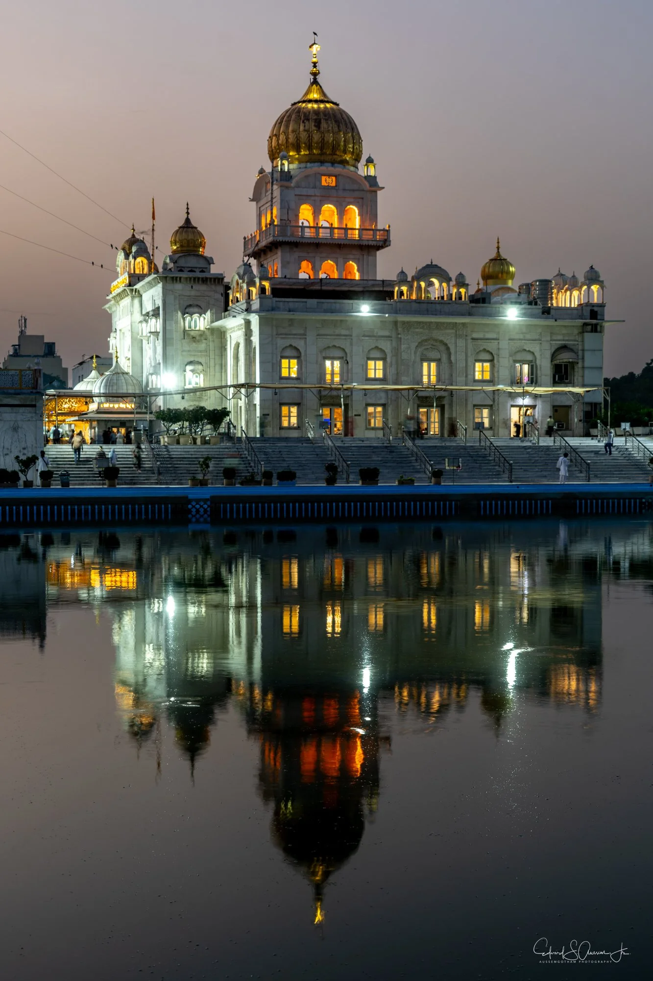 Sunrise I Sikh Temple I Delhi, India